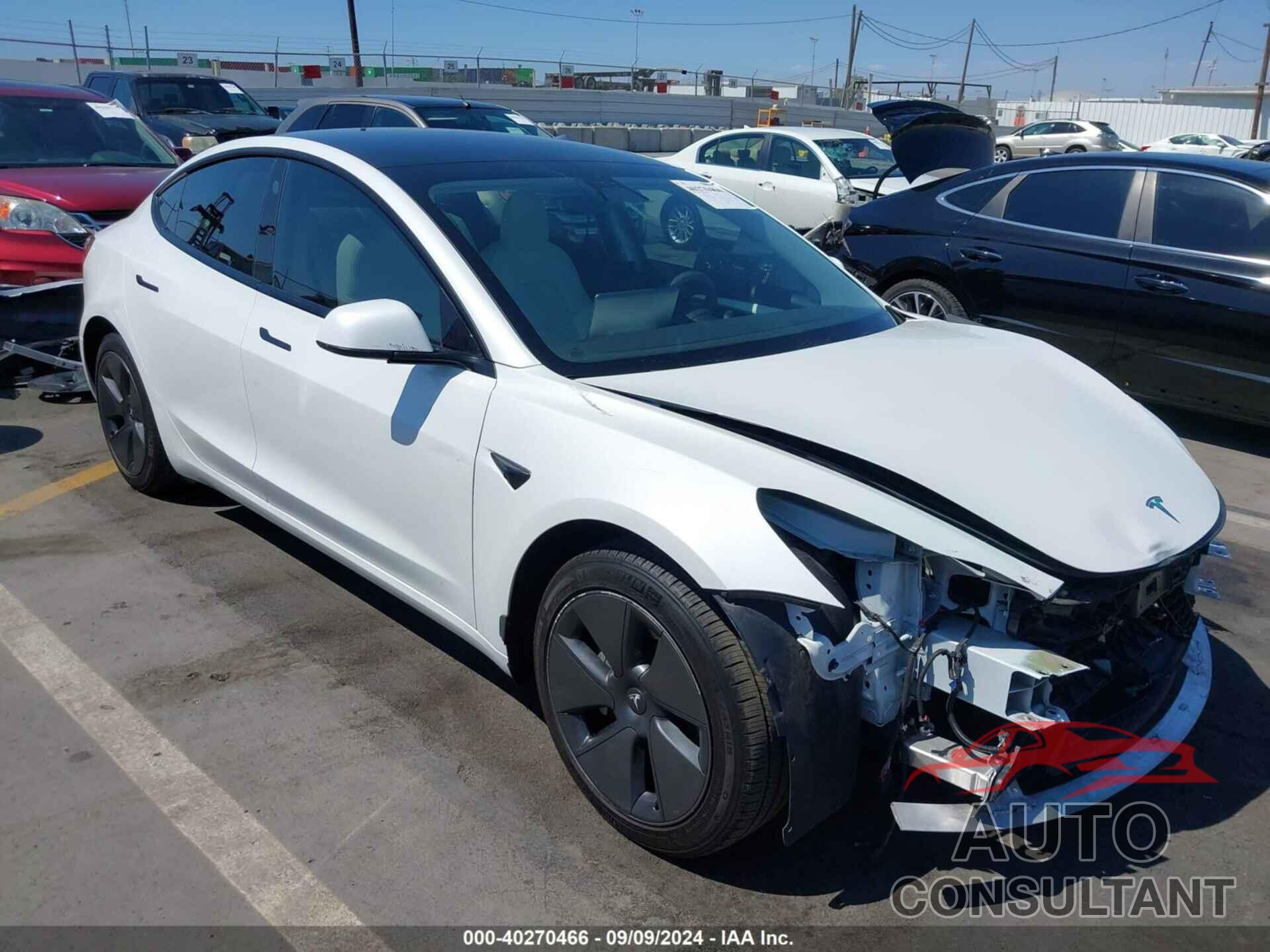 TESLA MODEL 3 2021 - 5YJ3E1EA5MF092073