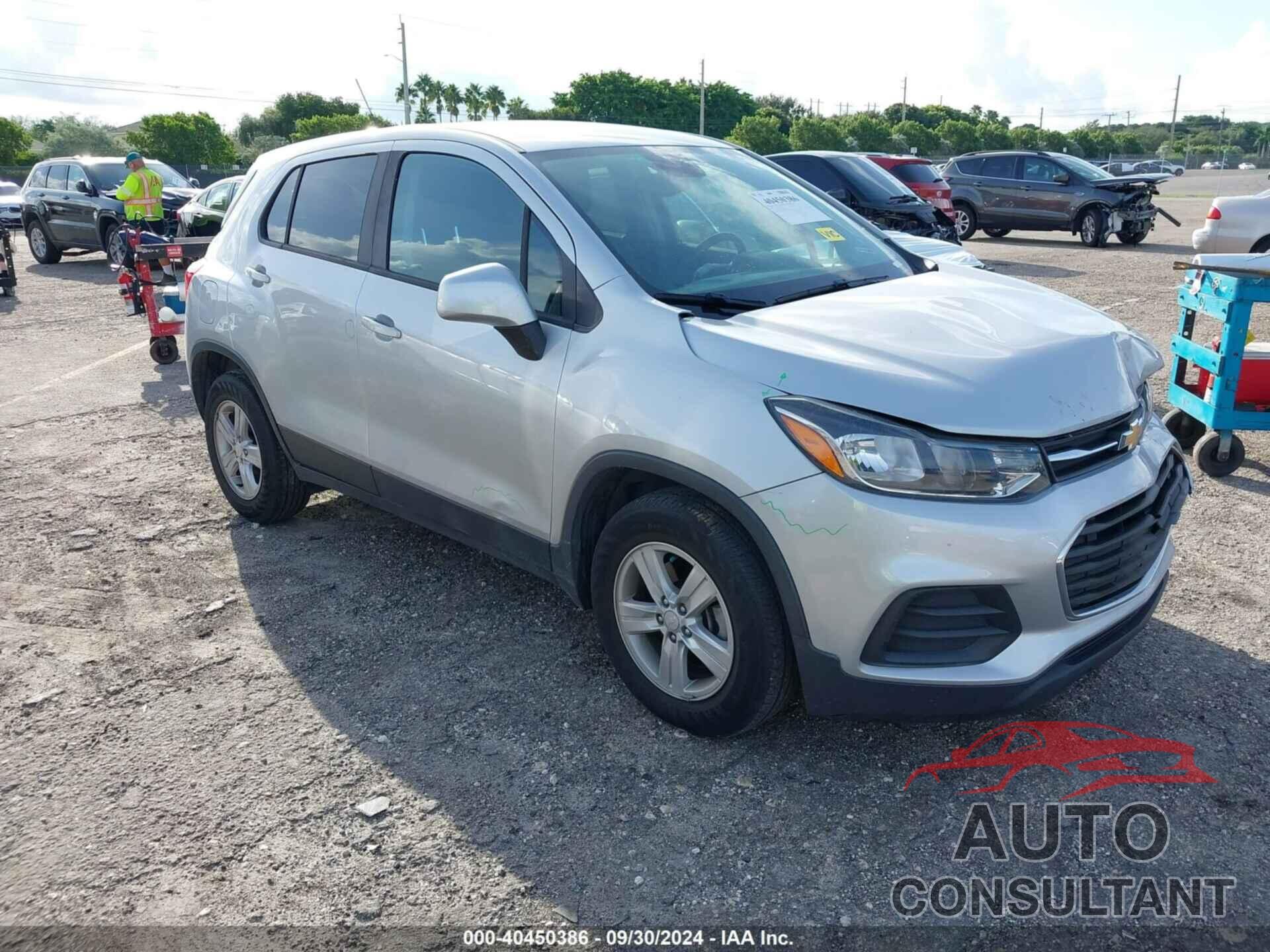 CHEVROLET TRAX 2019 - 3GNCJKSB1KL375994