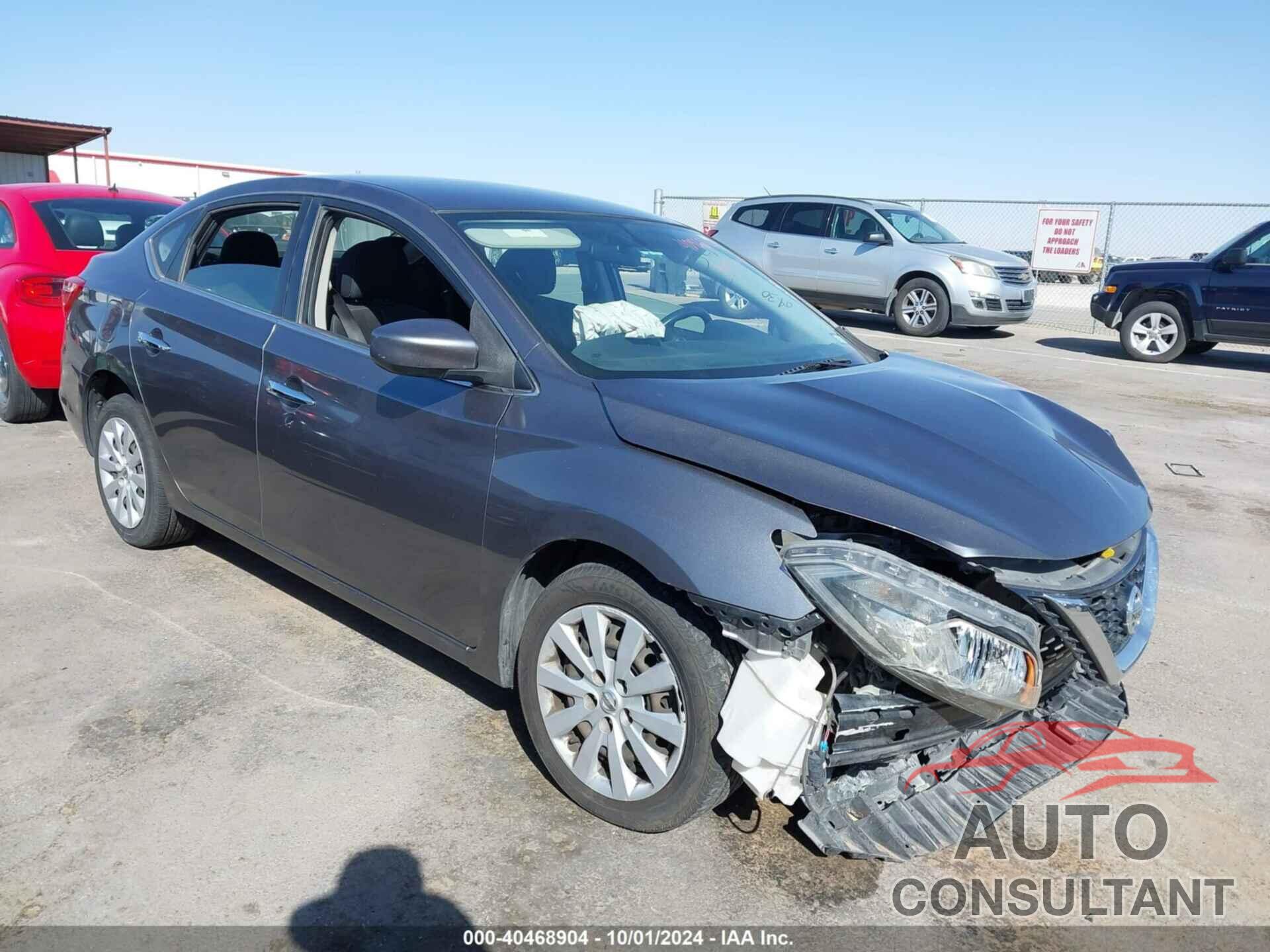 NISSAN SENTRA 2018 - 3N1AB7AP1JY271873