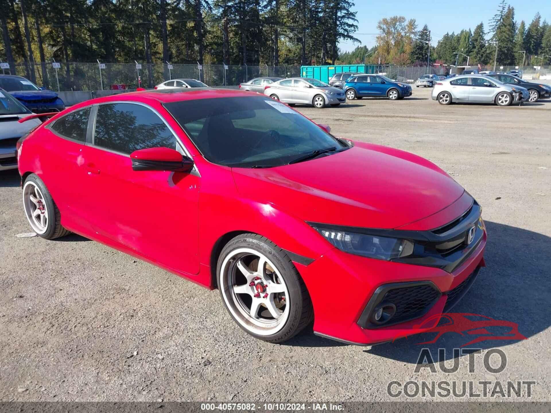 HONDA CIVIC SI 2019 - 2HGFC3A53KH750439