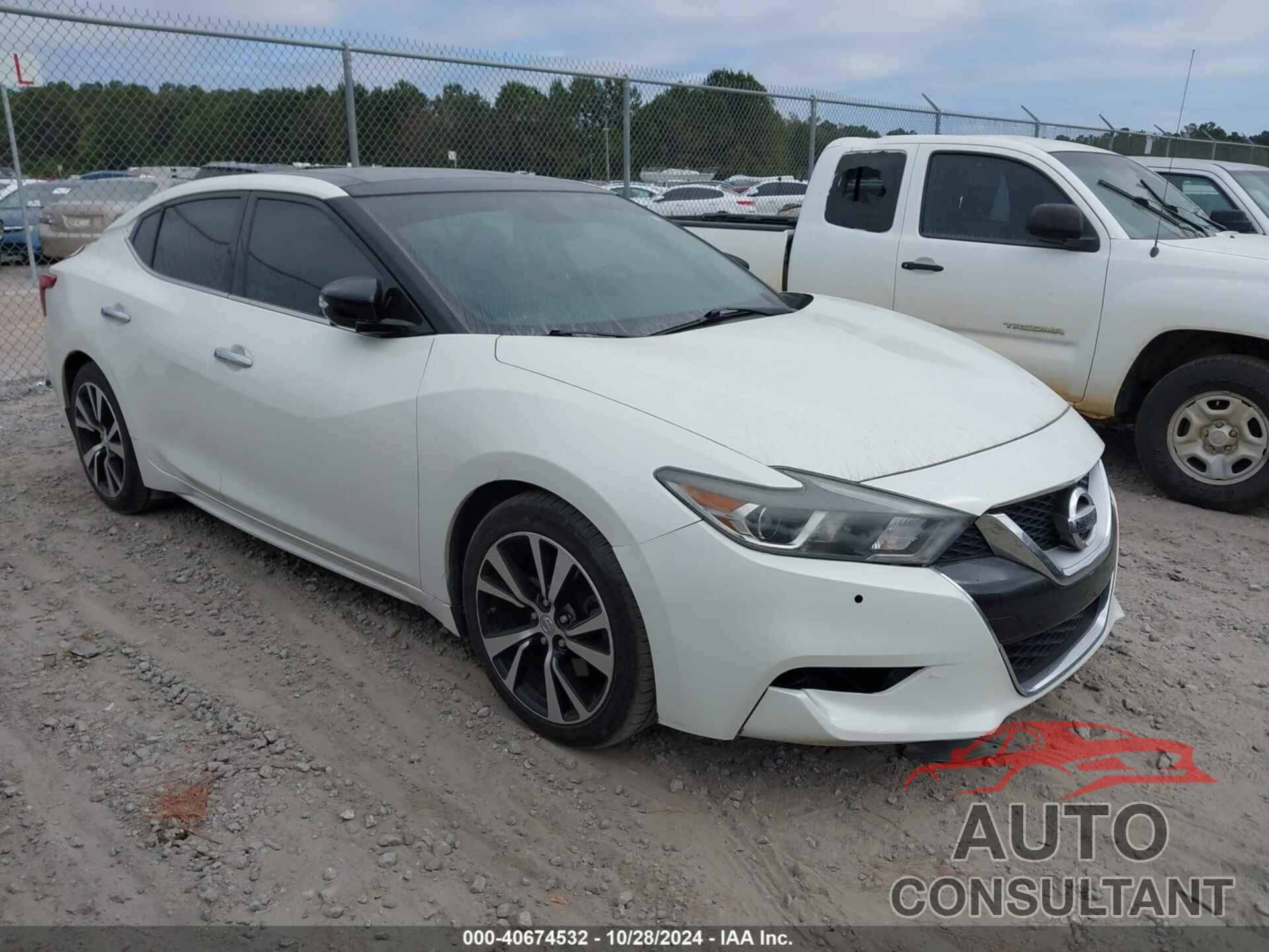 NISSAN MAXIMA 2017 - 1N4AA6AP1HC452314