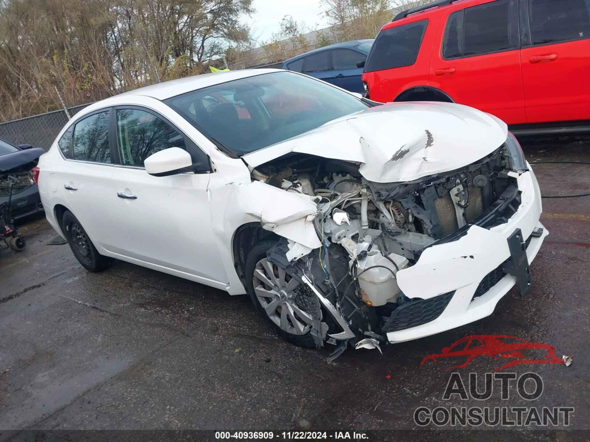 NISSAN SENTRA 2018 - 3N1AB7AP2JY233584