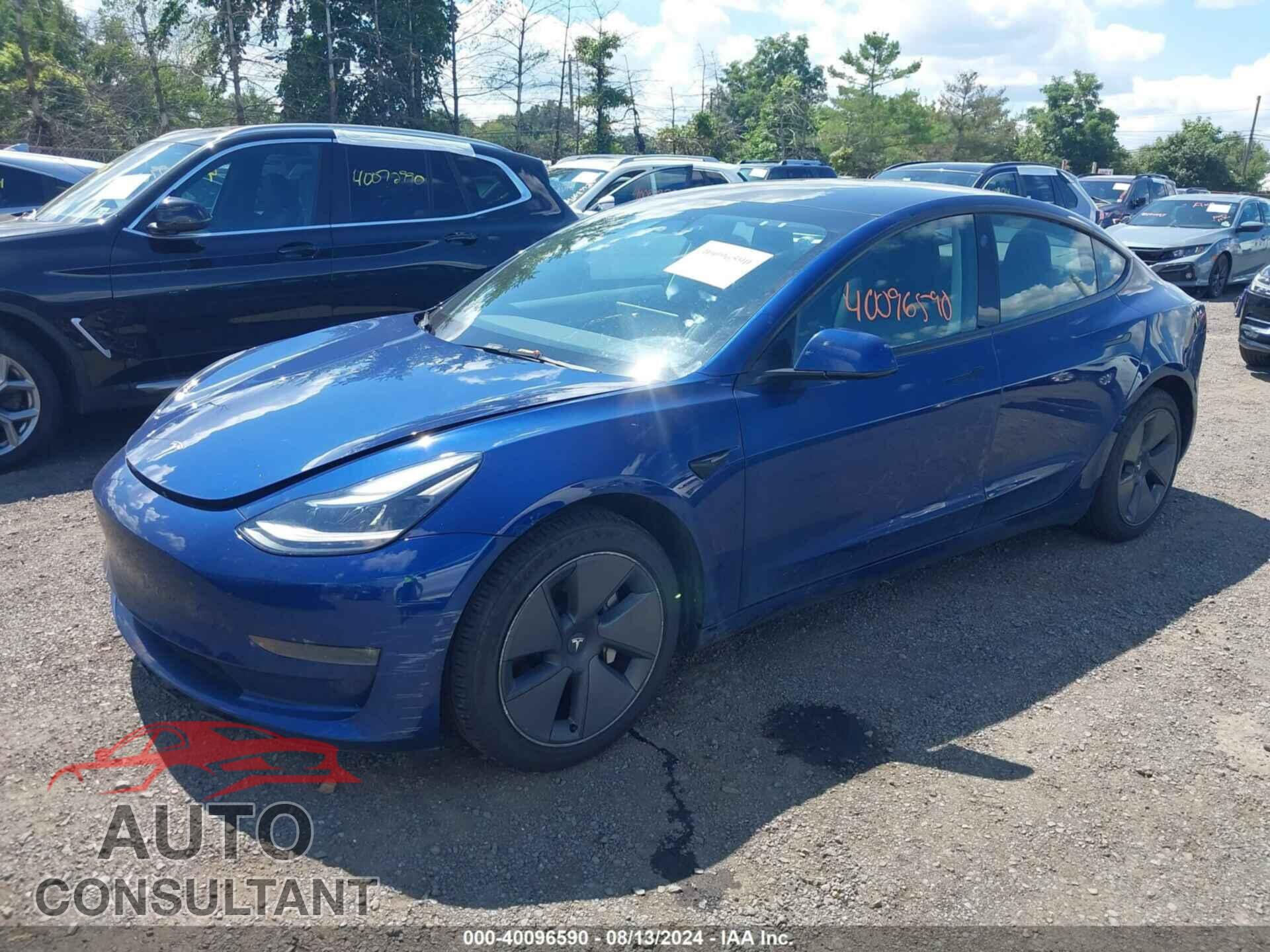 TESLA MODEL 3 2022 - 5YJ3E1EB5NF104331