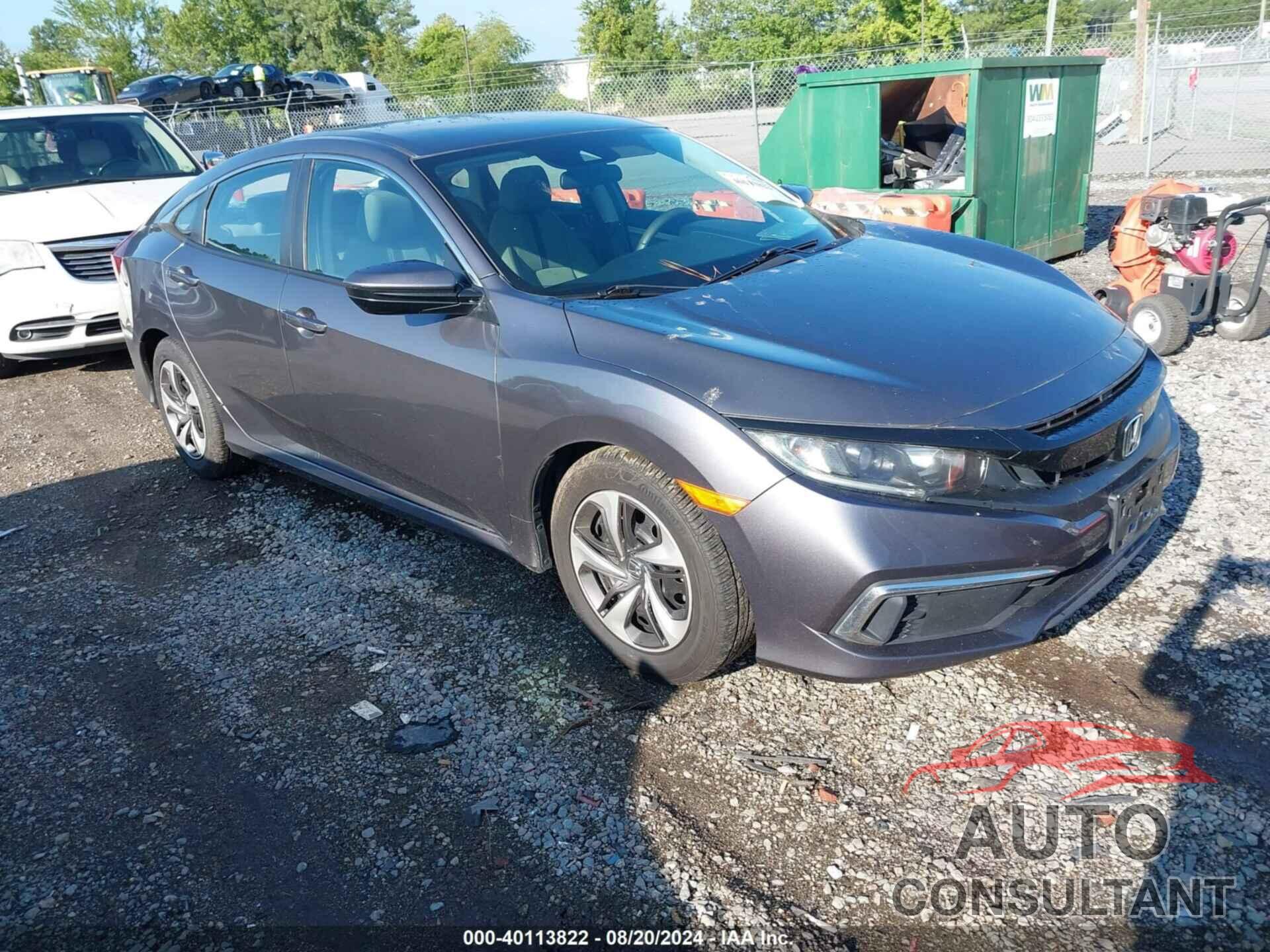 HONDA CIVIC 2019 - 2HGFC2F68KH502991