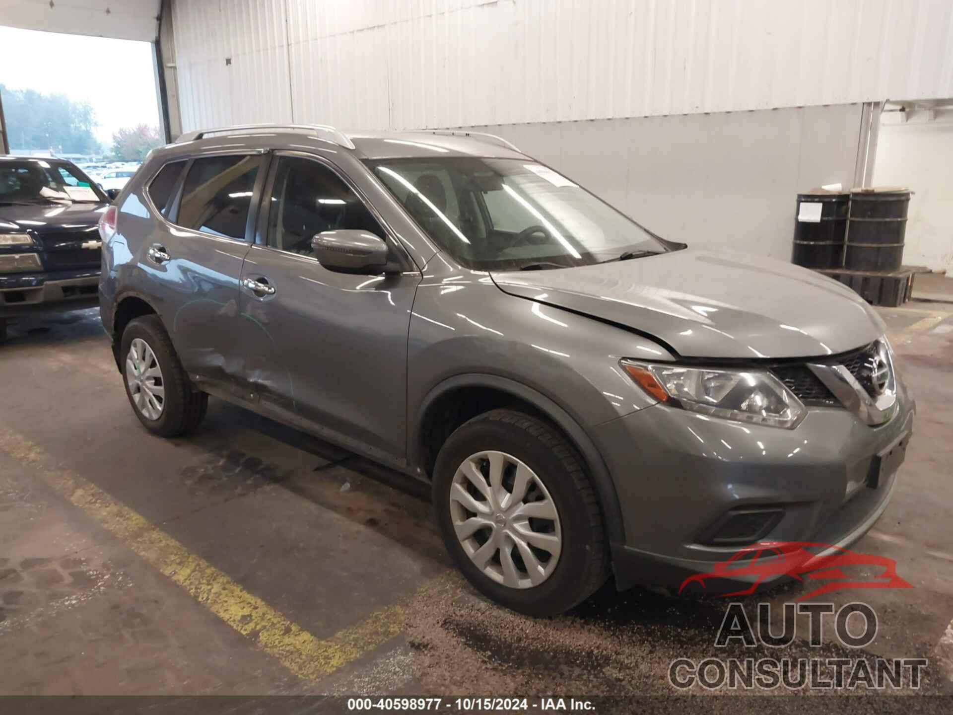 NISSAN ROGUE 2016 - KNMAT2MV3GP625457