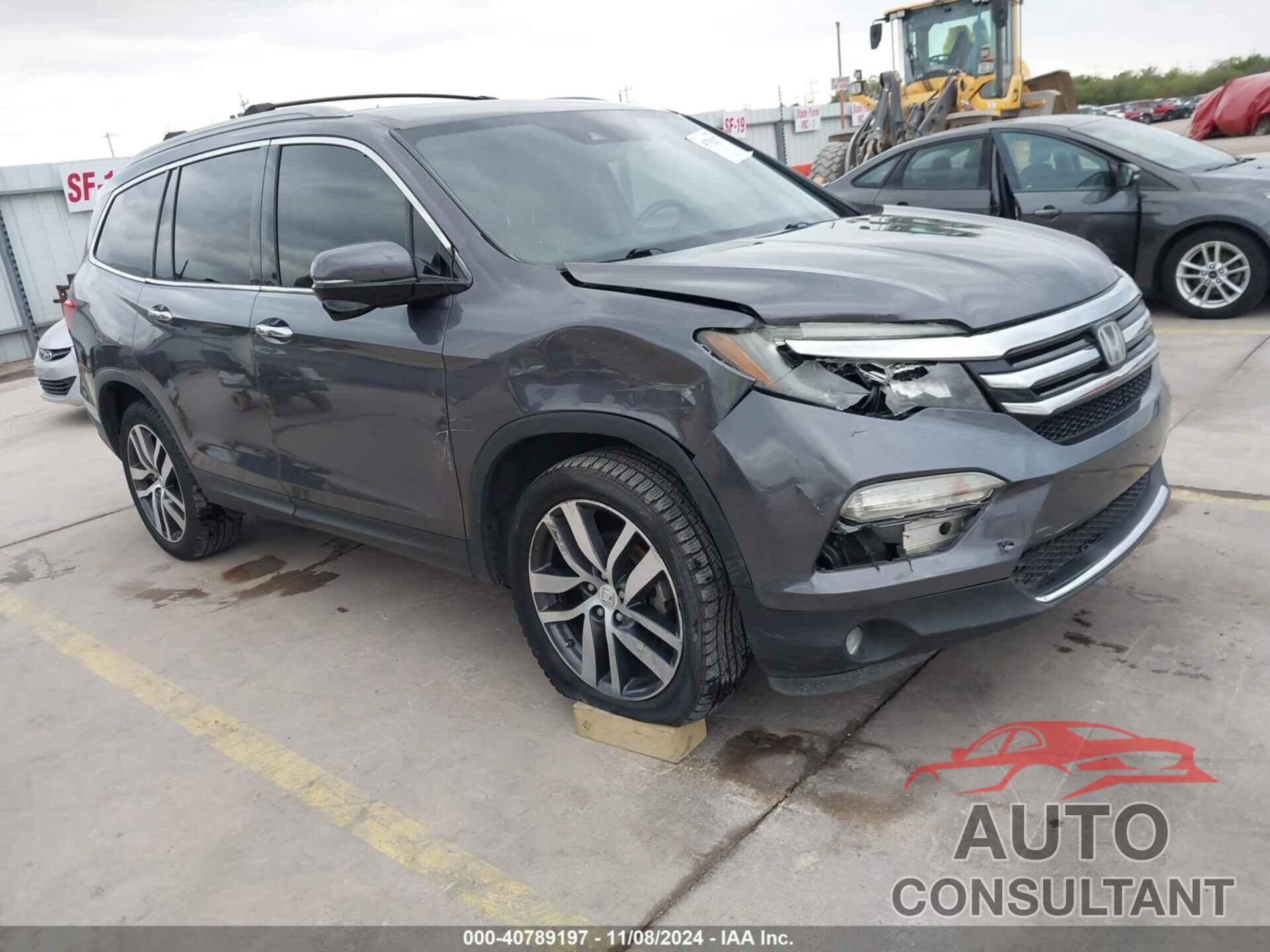 HONDA PILOT 2017 - 5FNYF5H90HB034700