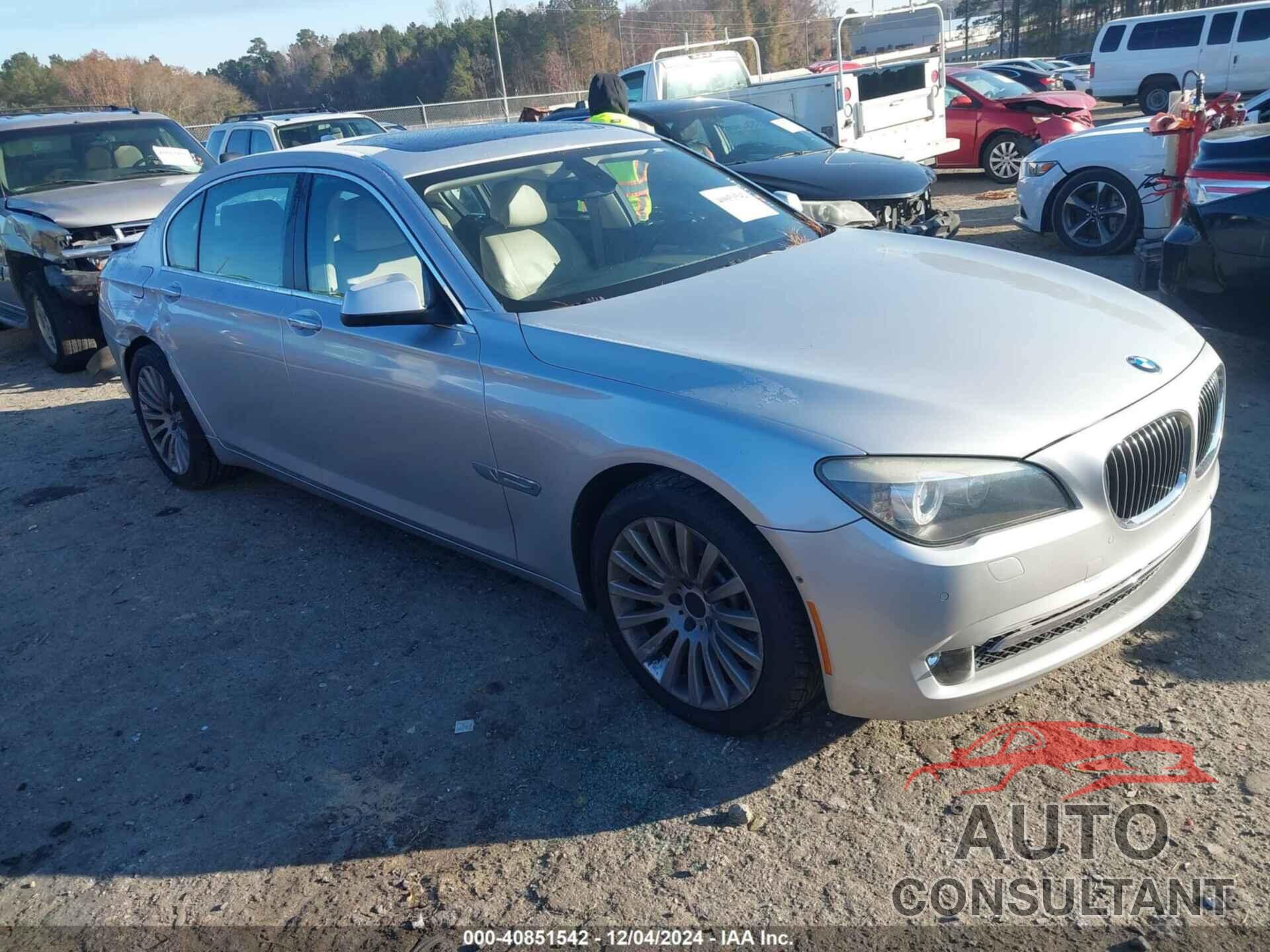 BMW 750LI 2009 - WBAKB83549CY59822