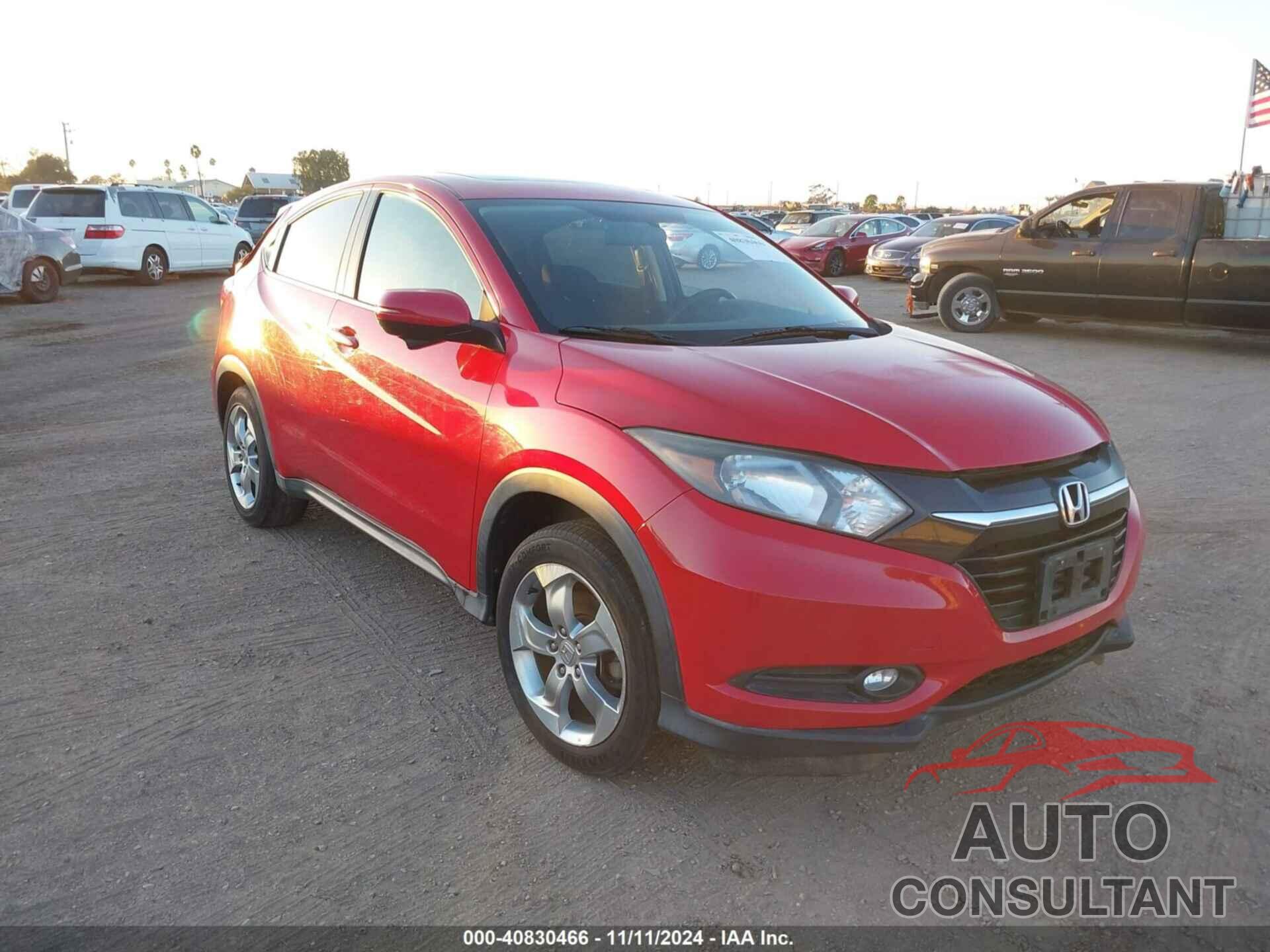 HONDA HR-V 2017 - 3CZRU5H59HG705728