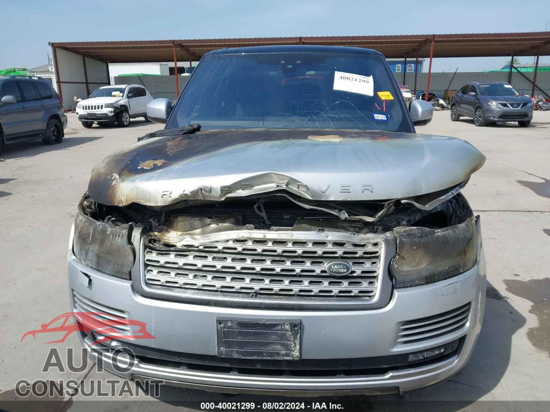 LAND ROVER RANGE ROVER 2017 - SALGS2FV0HA352887