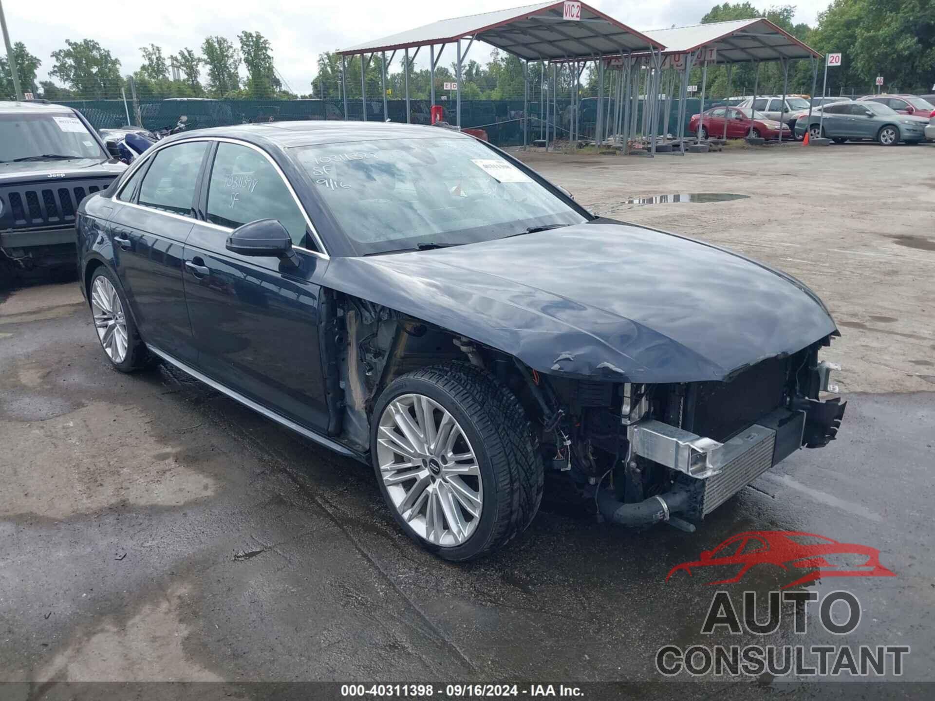 AUDI A4 2018 - WAUFNAF4XJA124698