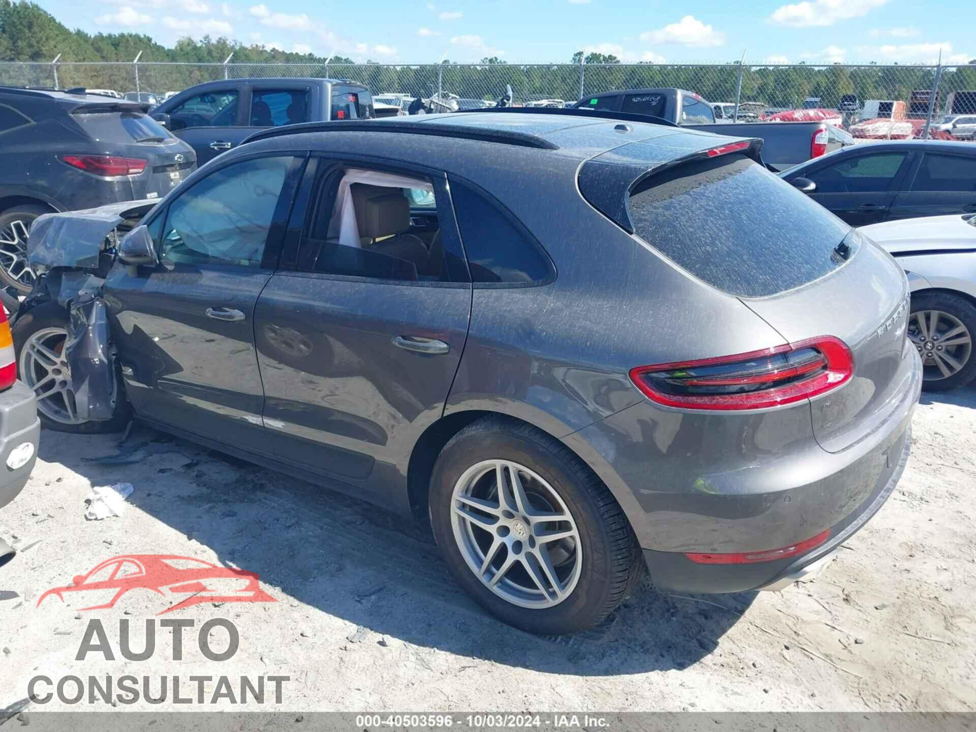 PORSCHE MACAN 2017 - WP1AA2A59HLB83446