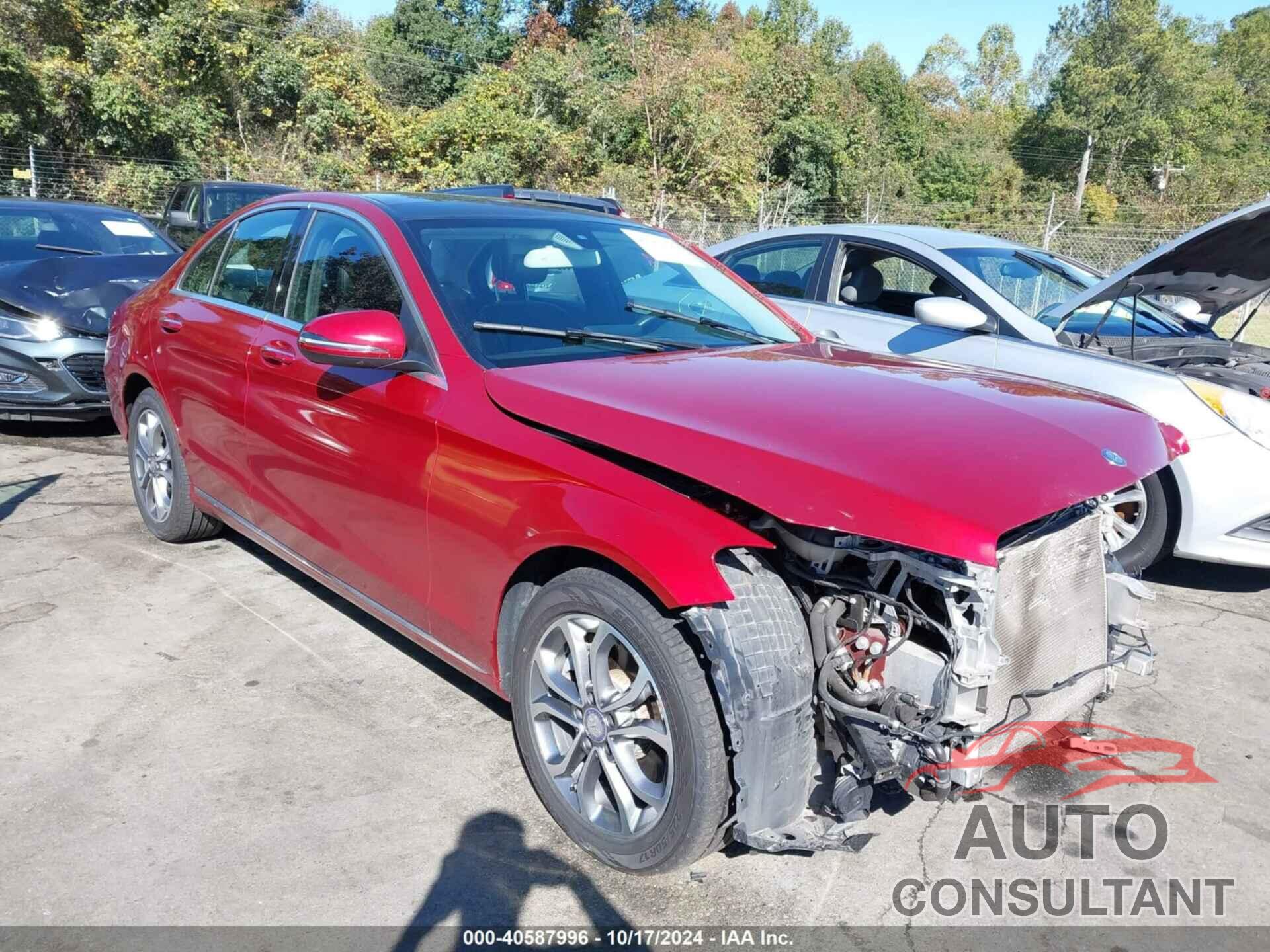 MERCEDES-BENZ C 300 2016 - 55SWF4KB8GU176397