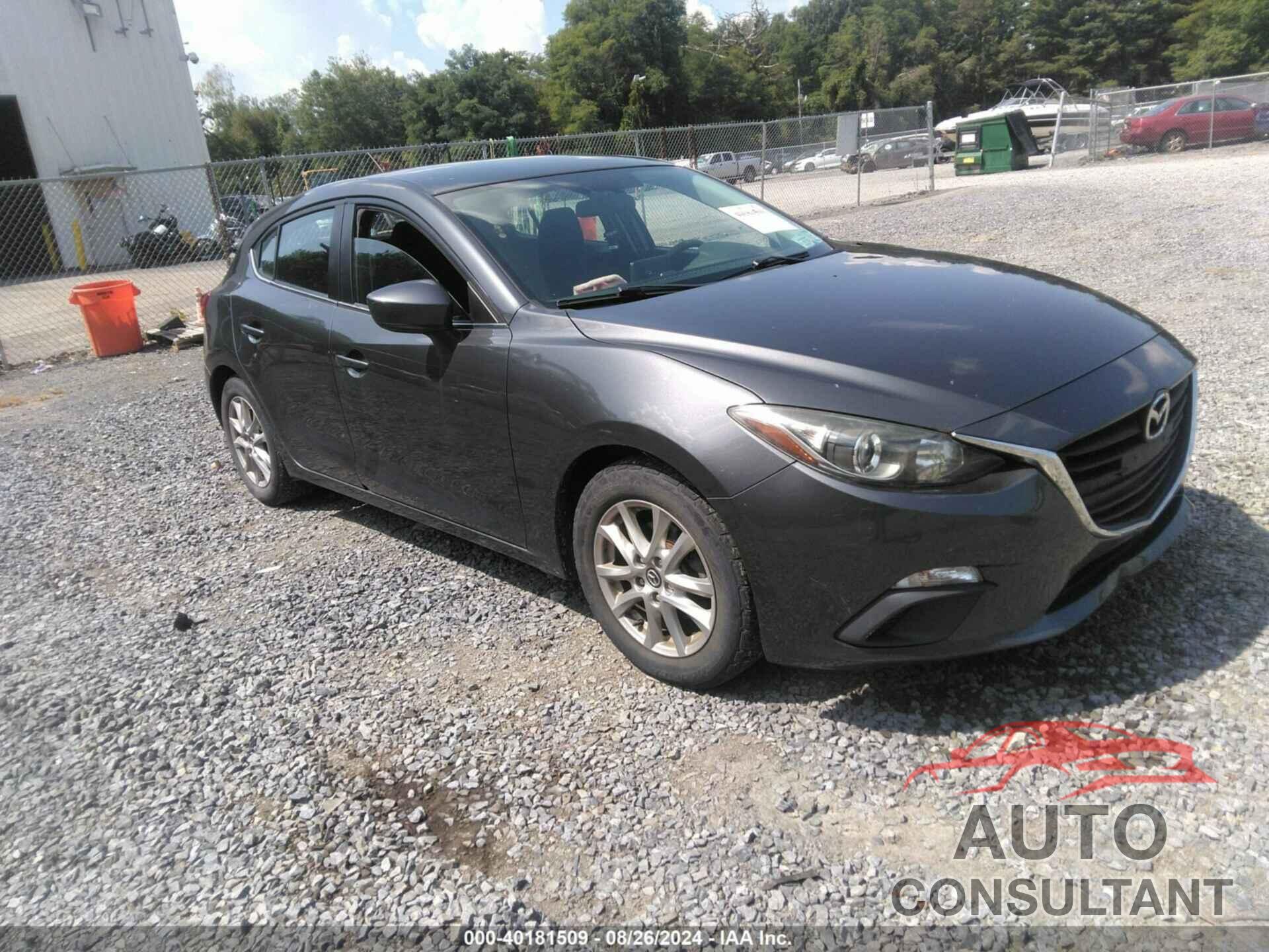 MAZDA MAZDA3 2016 - JM1BM1K77G1315623