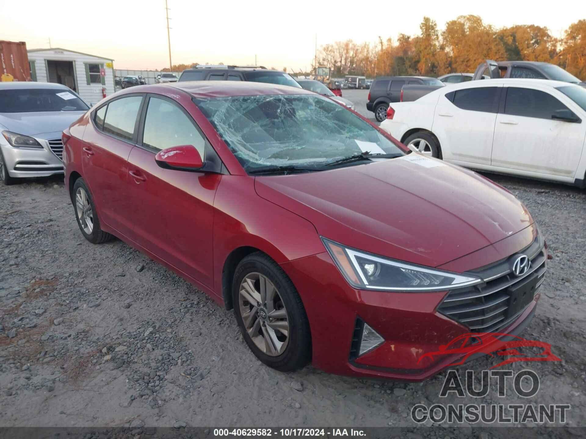 HYUNDAI ELANTRA 2019 - KMHD84LF5KU745934