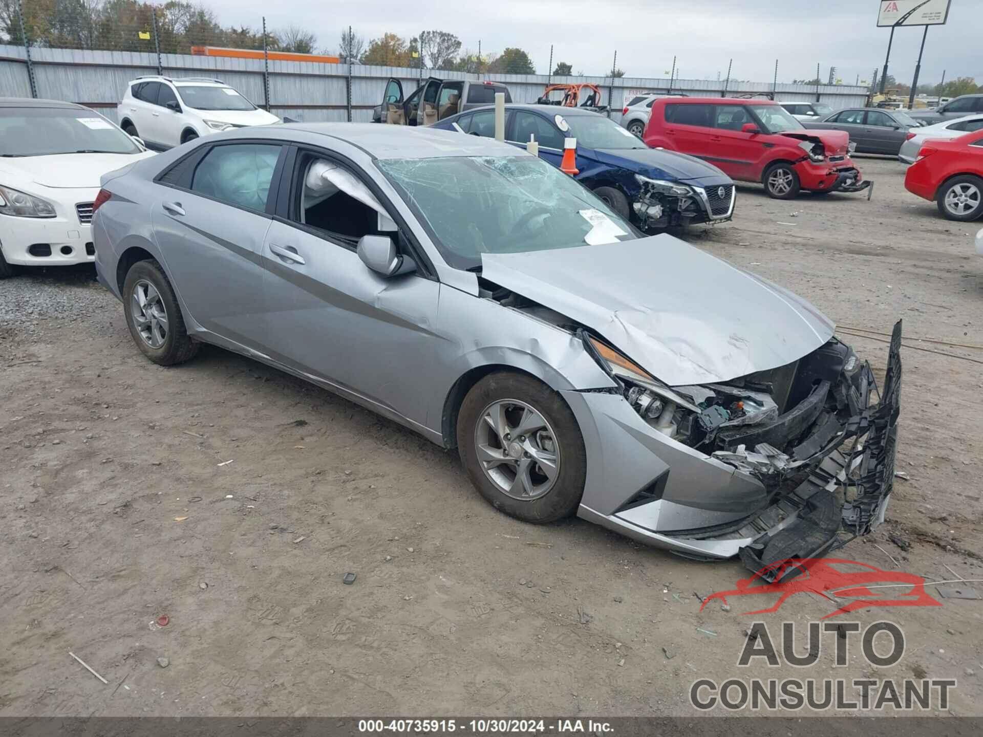 HYUNDAI ELANTRA 2022 - 5NPLL4AG5NH079313