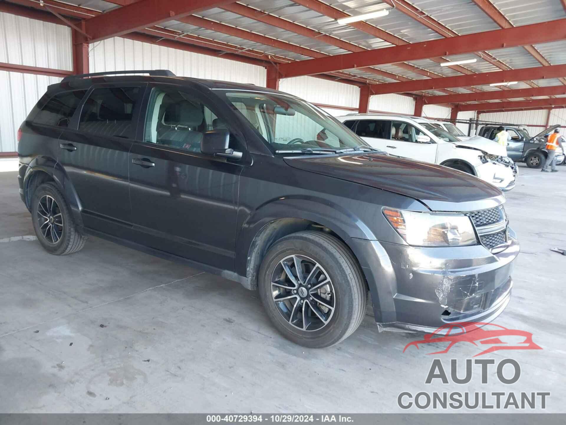 DODGE JOURNEY 2018 - 3C4PDCAB3JT218474