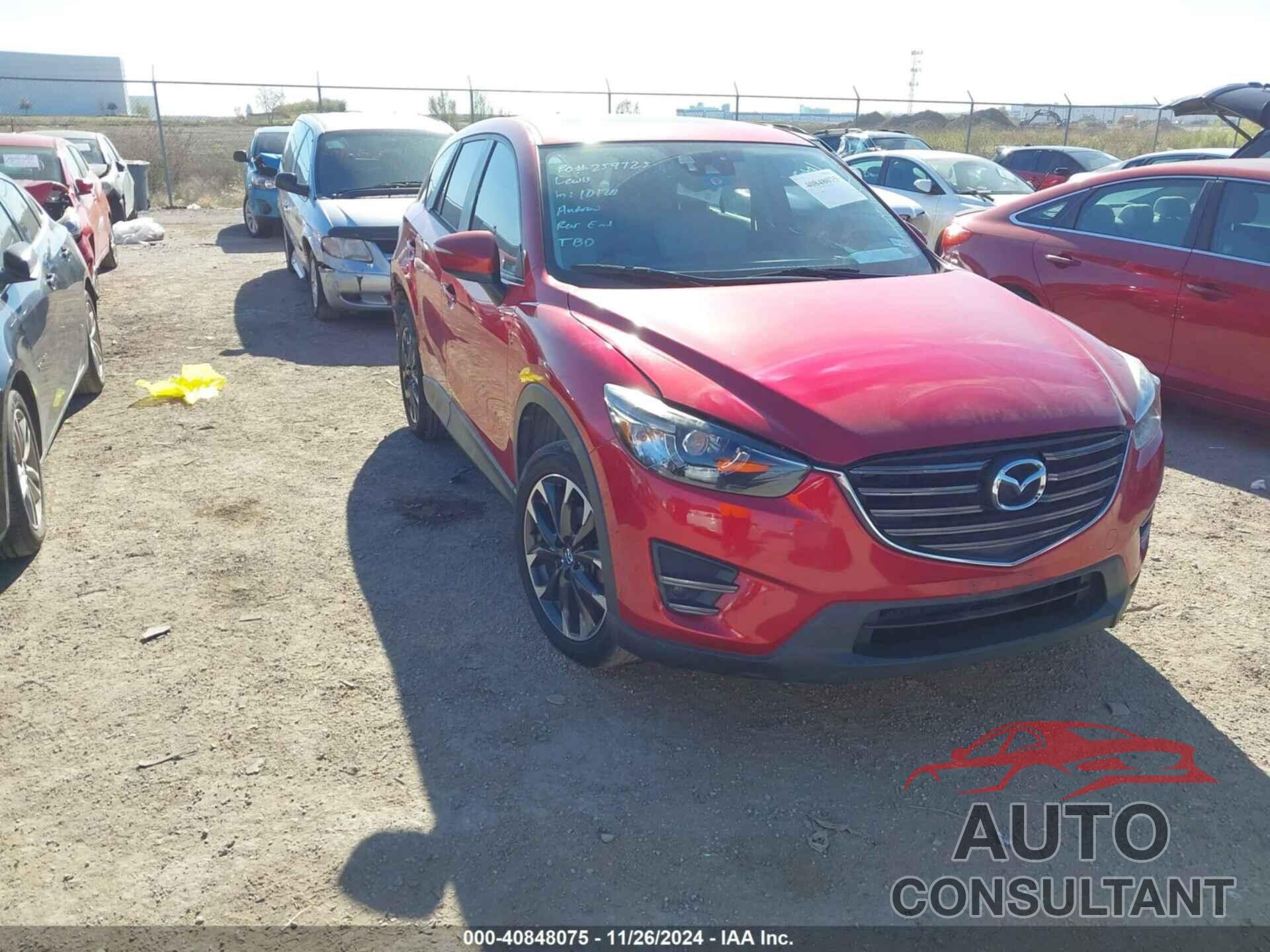 MAZDA CX-5 2016 - JM3KE4DY0G0864596