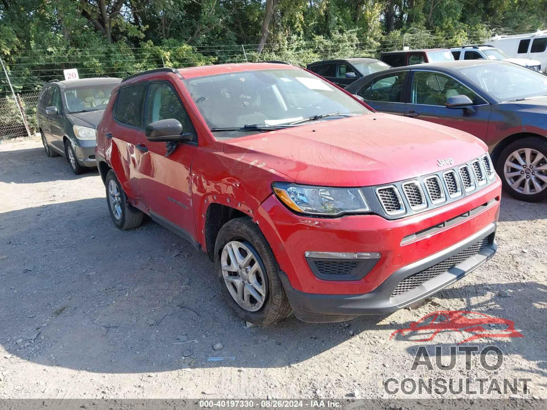 JEEP NEW COMPASS 2017 - 3C4NJCAB8HT668387