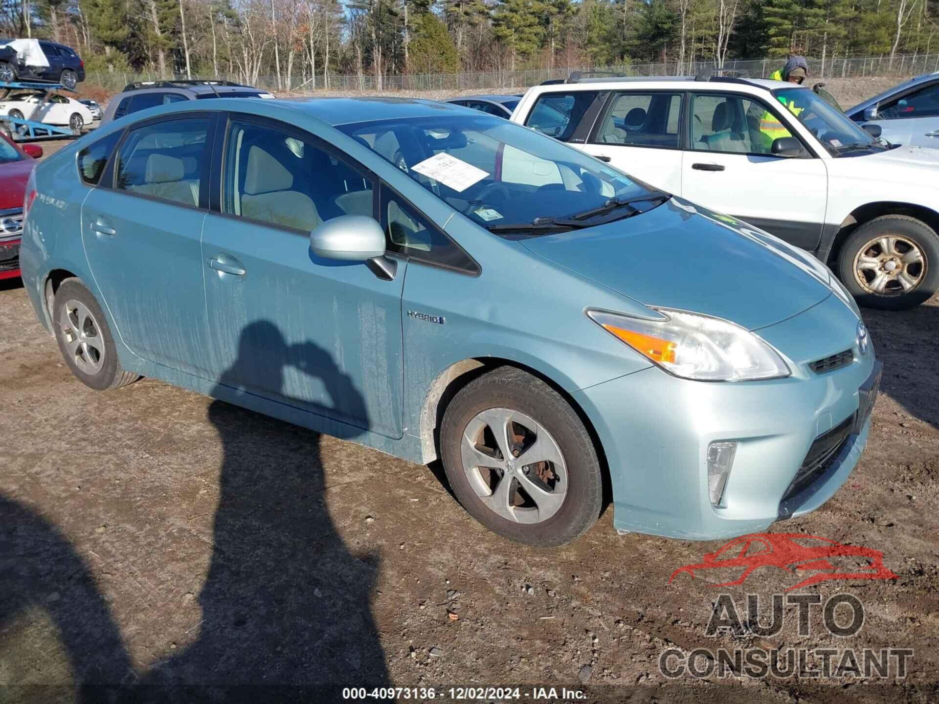 TOYOTA PRIUS 2013 - JTDKN3DU8D5585203