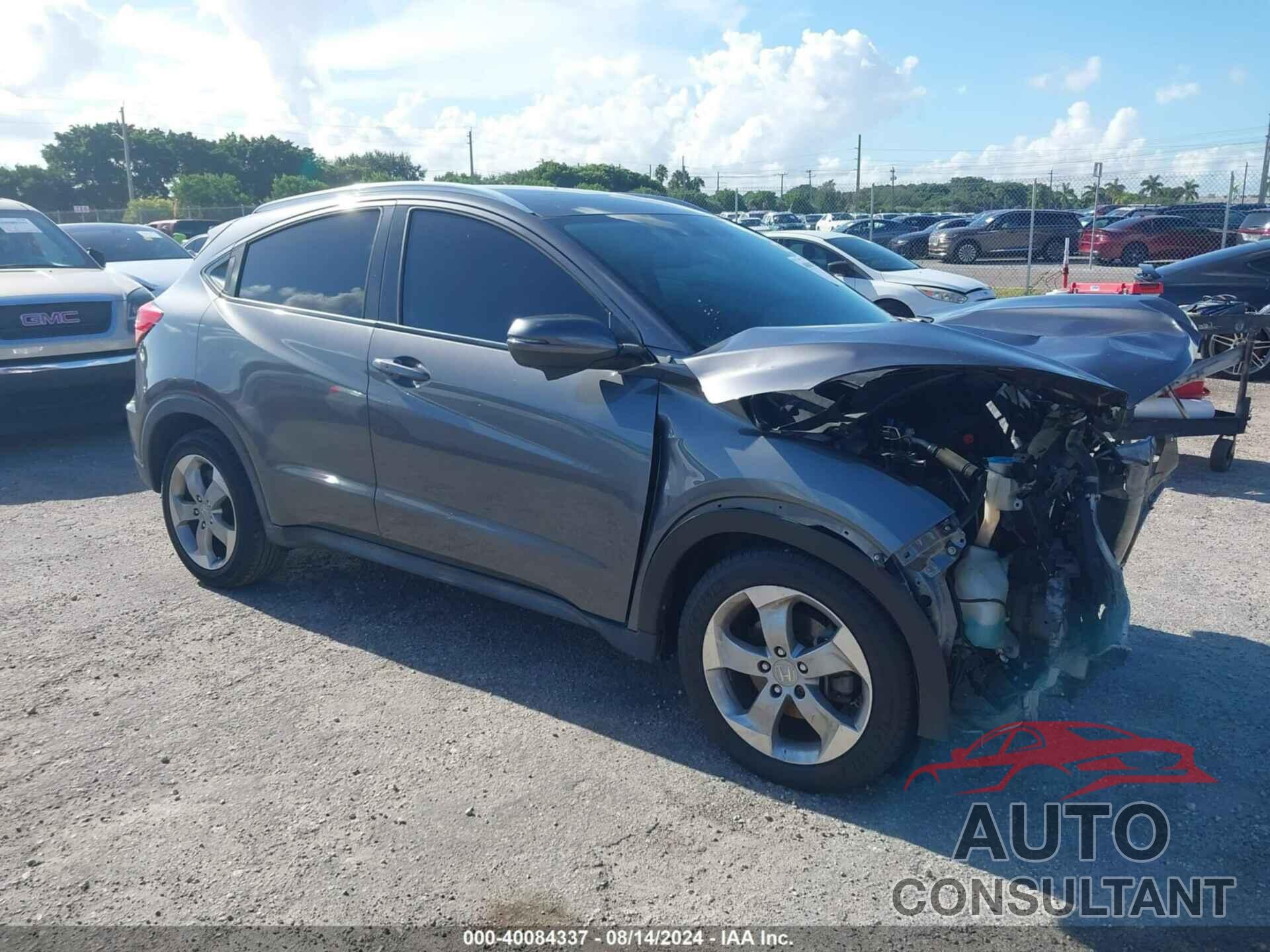HONDA HR-V 2016 - 3CZRU6H72GM760528