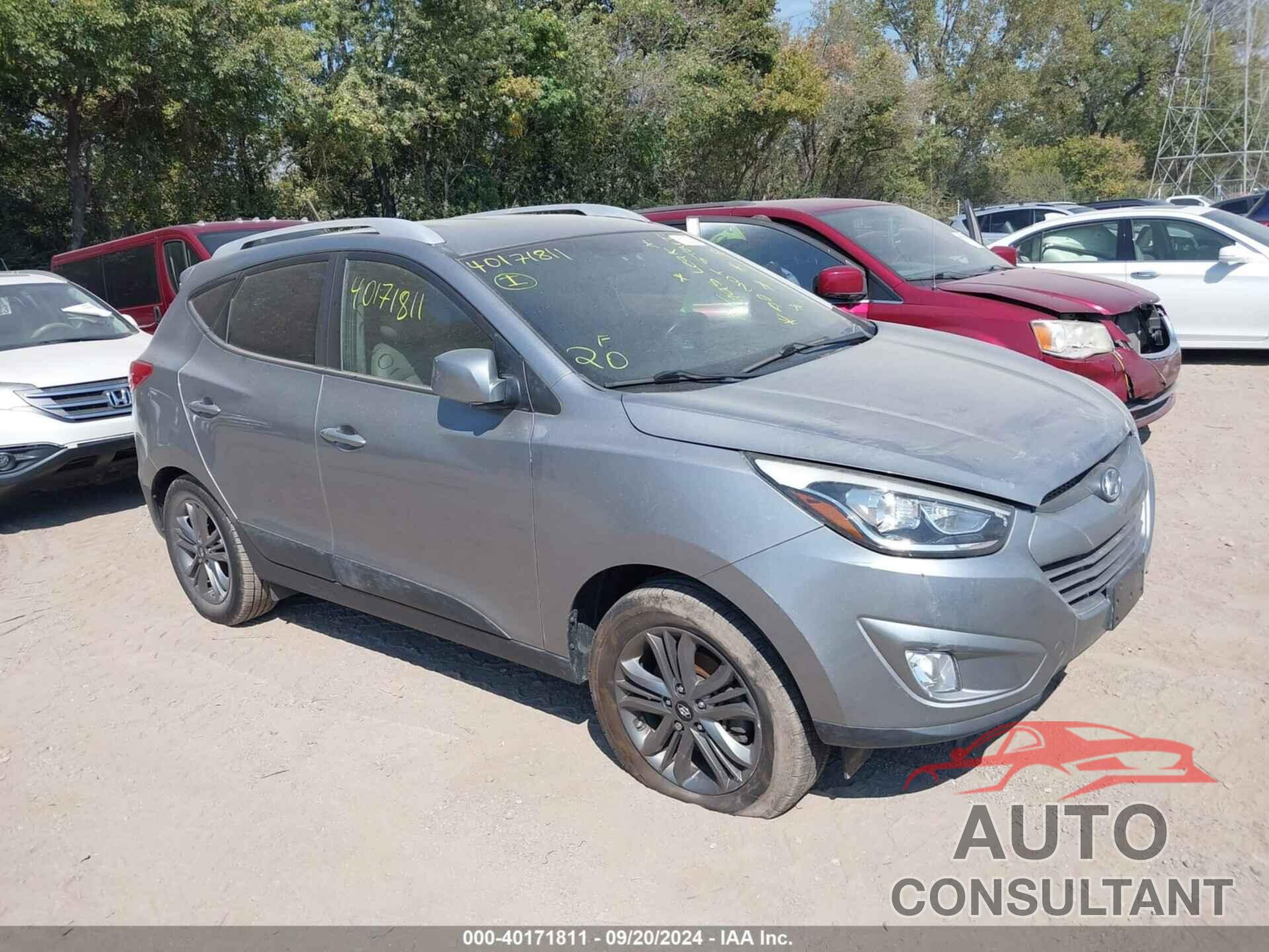 HYUNDAI TUCSON 2015 - KM8JU3AG7FU107727