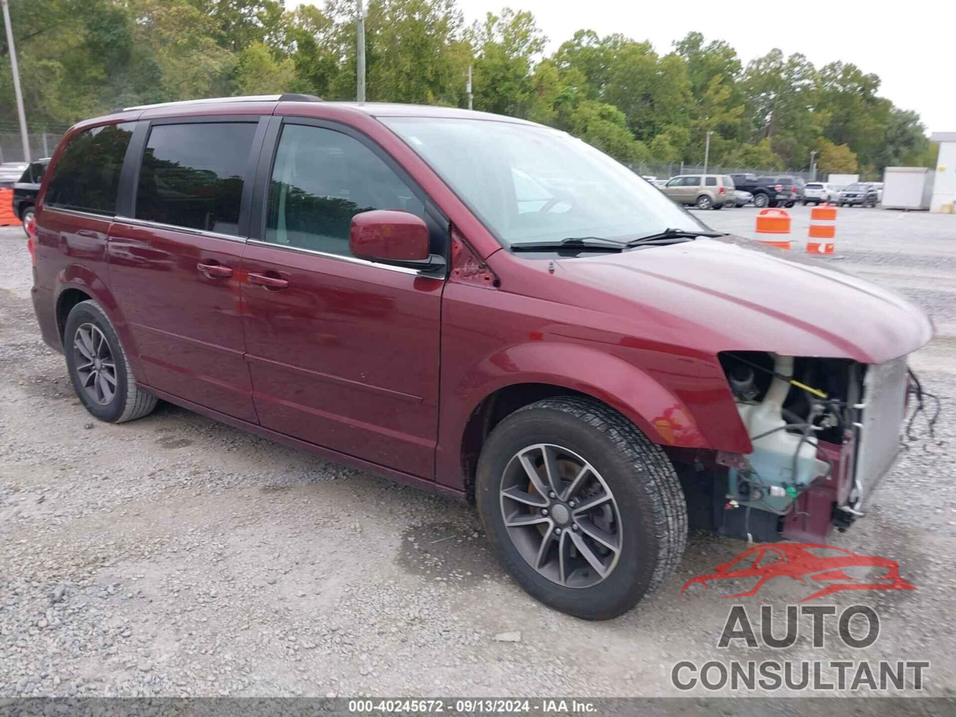 DODGE GRAND CARAVAN 2017 - 2C4RDGCG8HR790923