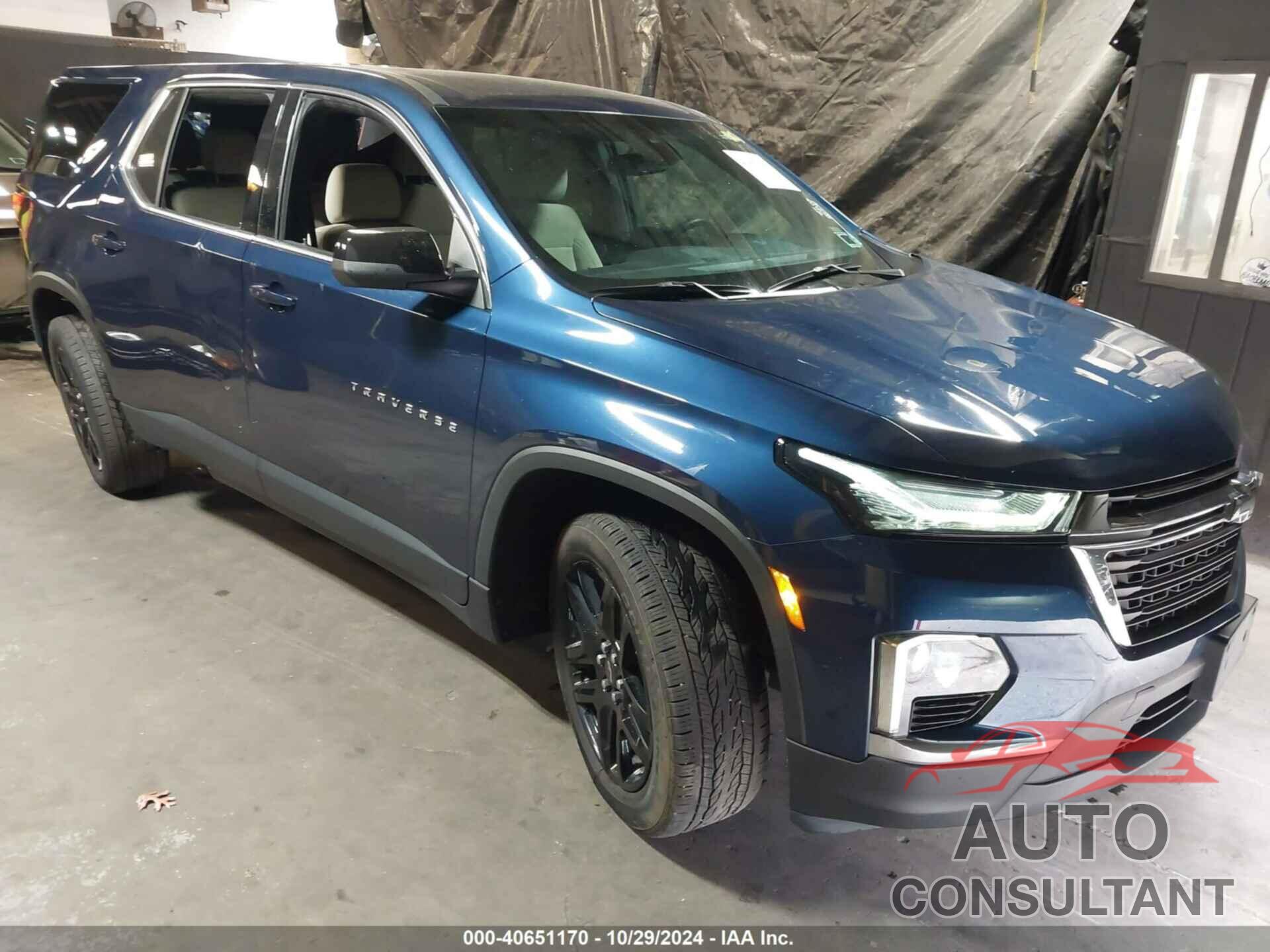 CHEVROLET TRAVERSE 2022 - 1GNEVFKW1NJ148811