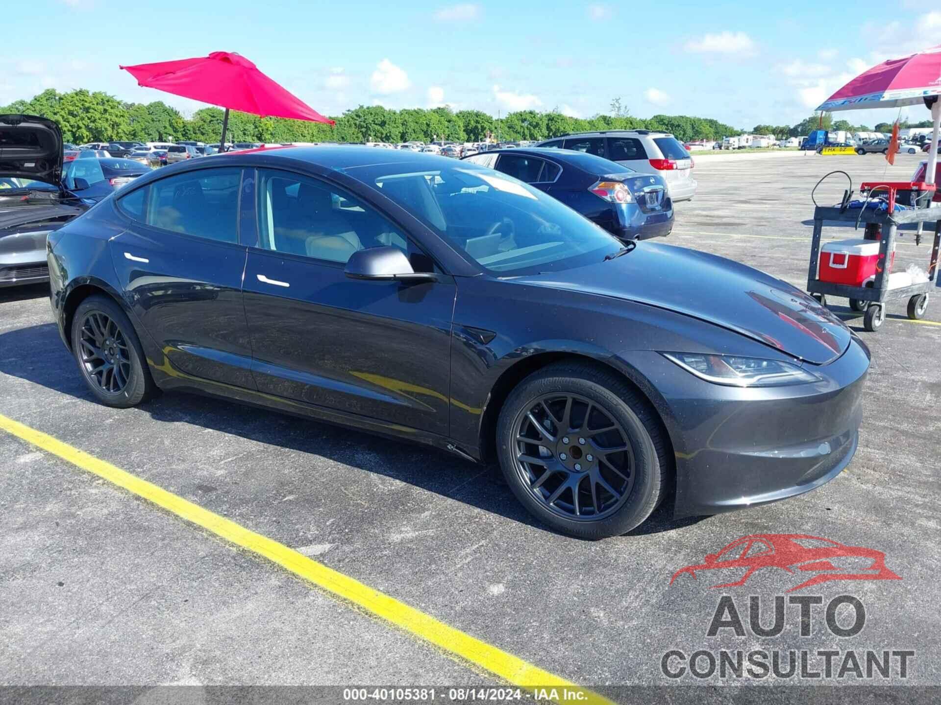 TESLA MODEL 3 2024 - 5YJ3E1EAXRF735539