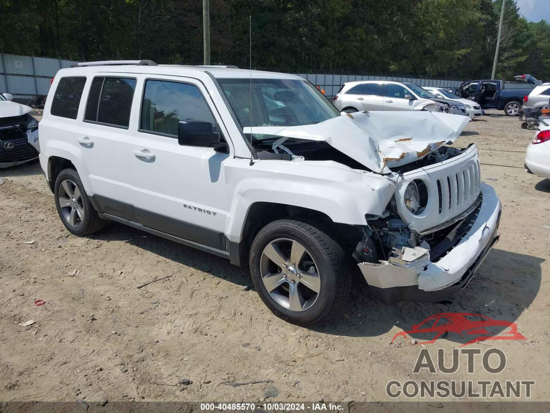 JEEP PATRIOT 2016 - 1C4NJPFA0GD643415