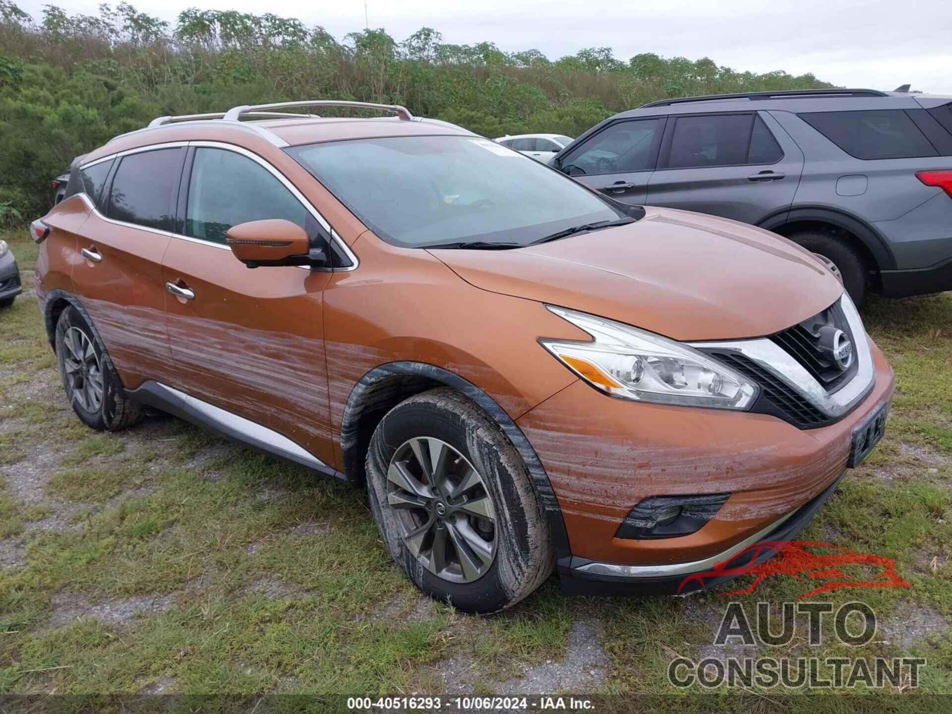 NISSAN MURANO 2016 - 5N1AZ2MH9GN136769