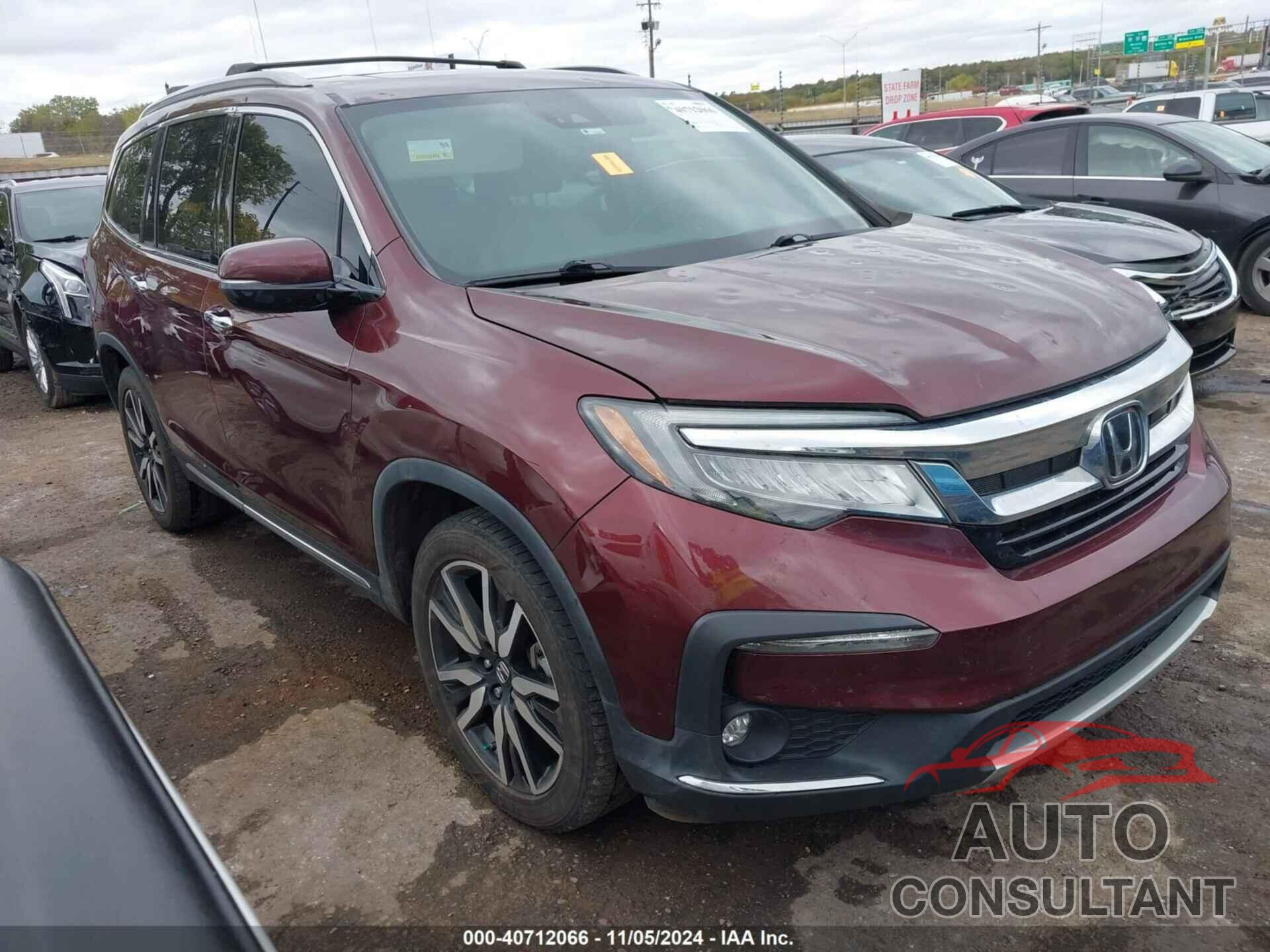 HONDA PILOT 2019 - 5FNYF6H02KB064859