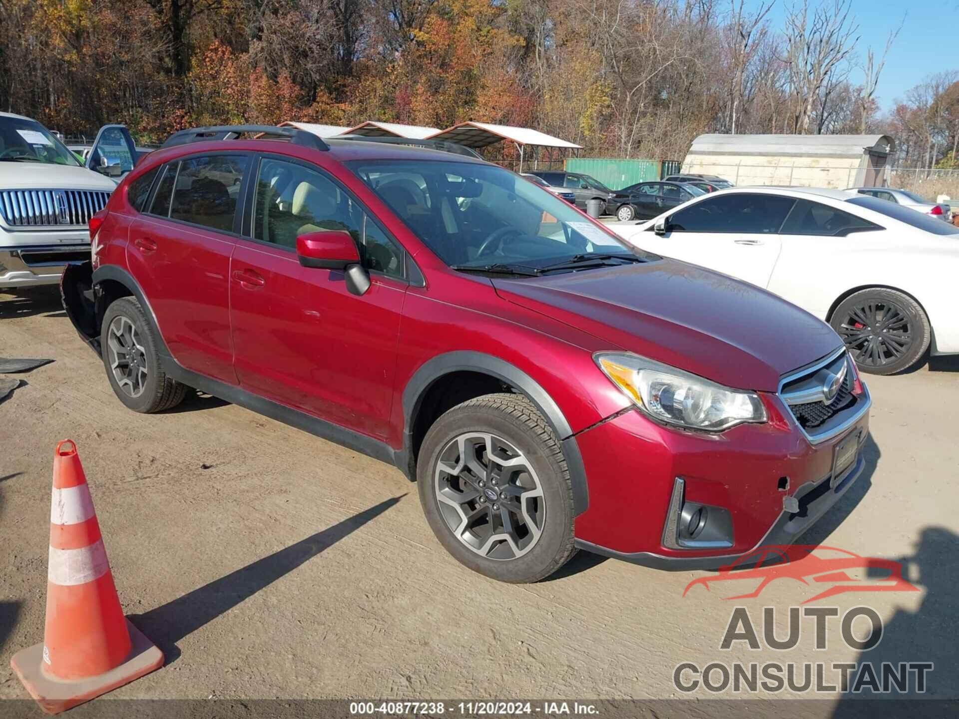 SUBARU CROSSTREK 2017 - JF2GPABC1H8201167