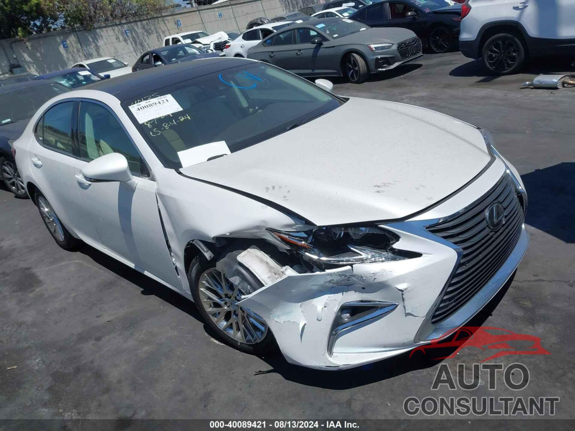 LEXUS ES 2018 - 58ABK1GG5JU111539