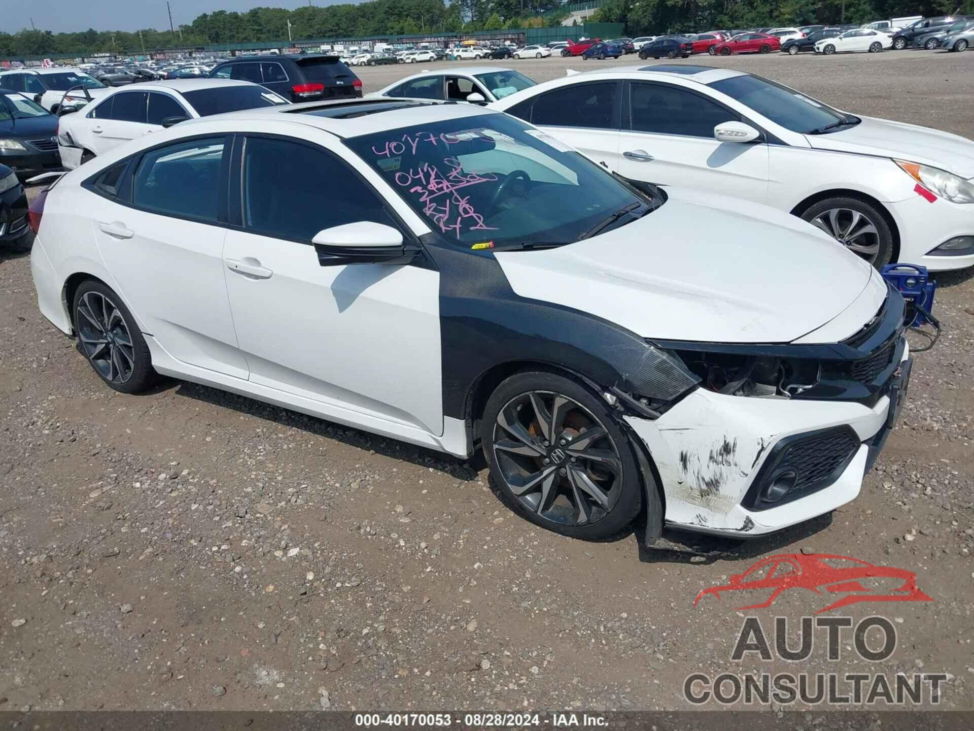 HONDA CIVIC SI 2019 - 2HGFC1E59KH701342