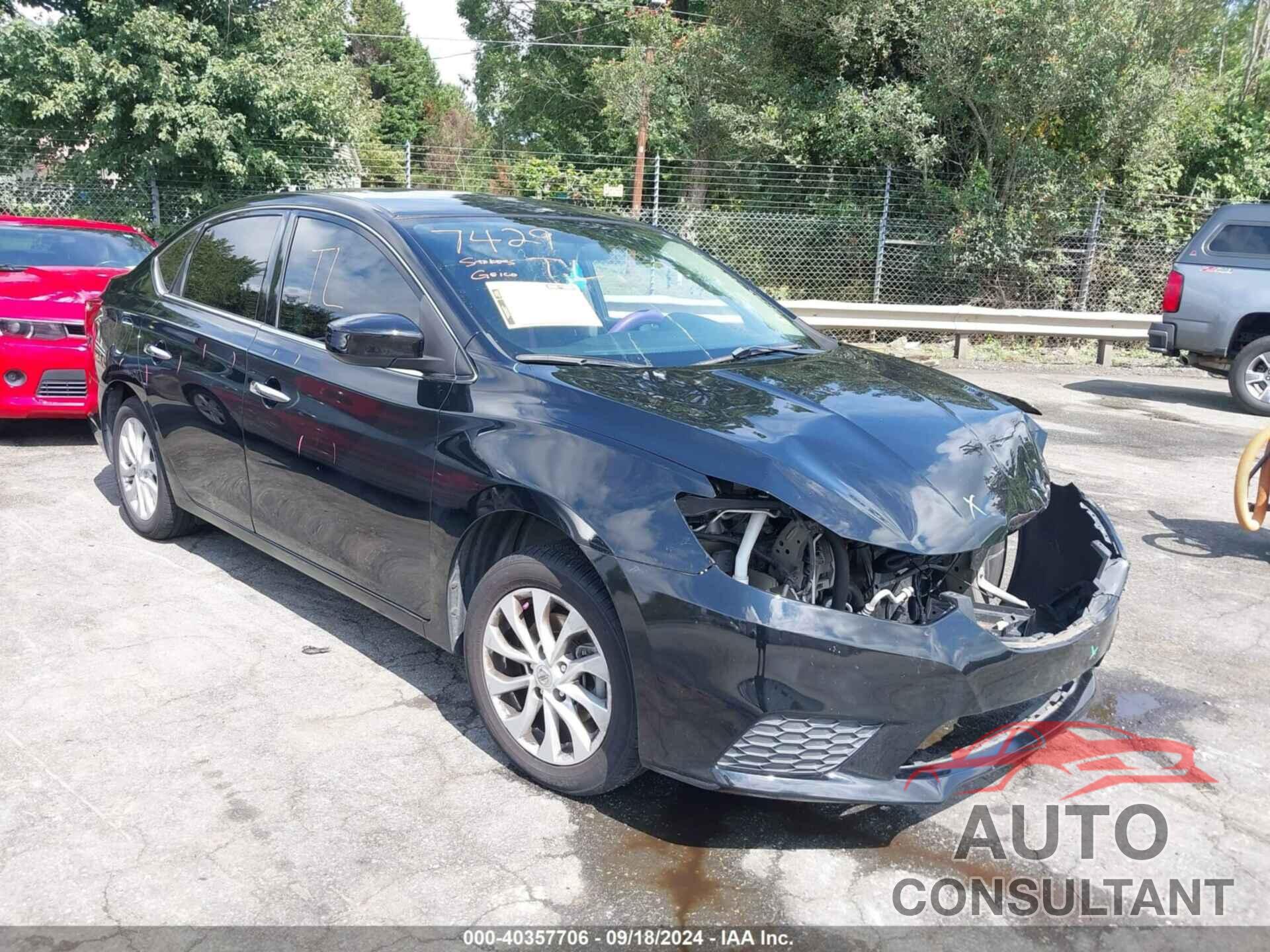 NISSAN SENTRA 2019 - 3N1AB7AP4KY451981