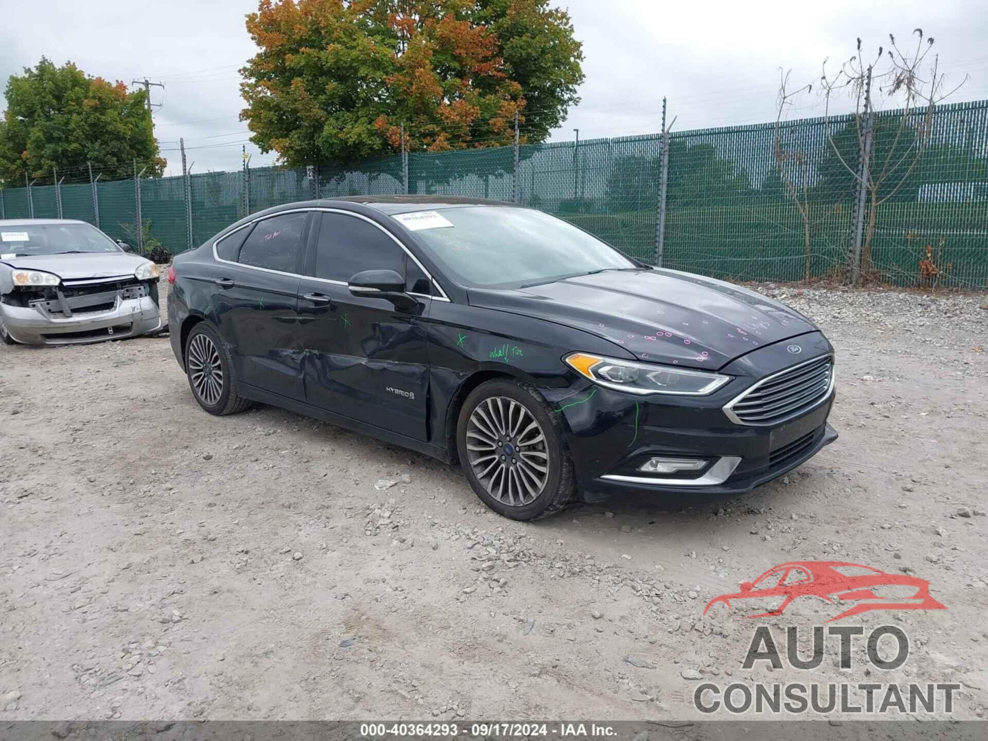 FORD FUSION HYBRID 2017 - 3FA6P0RU7HR322941