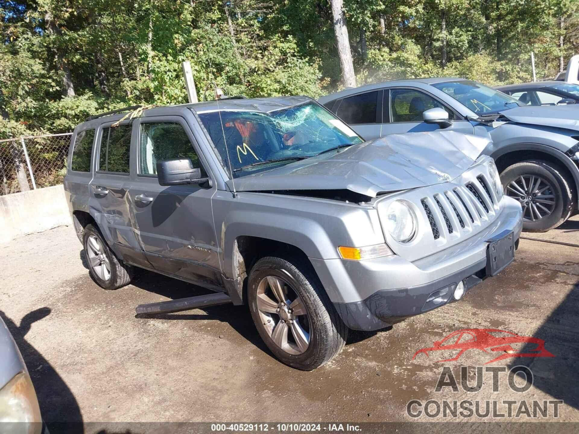 JEEP PATRIOT 2017 - 1C4NJRFBXHD108212