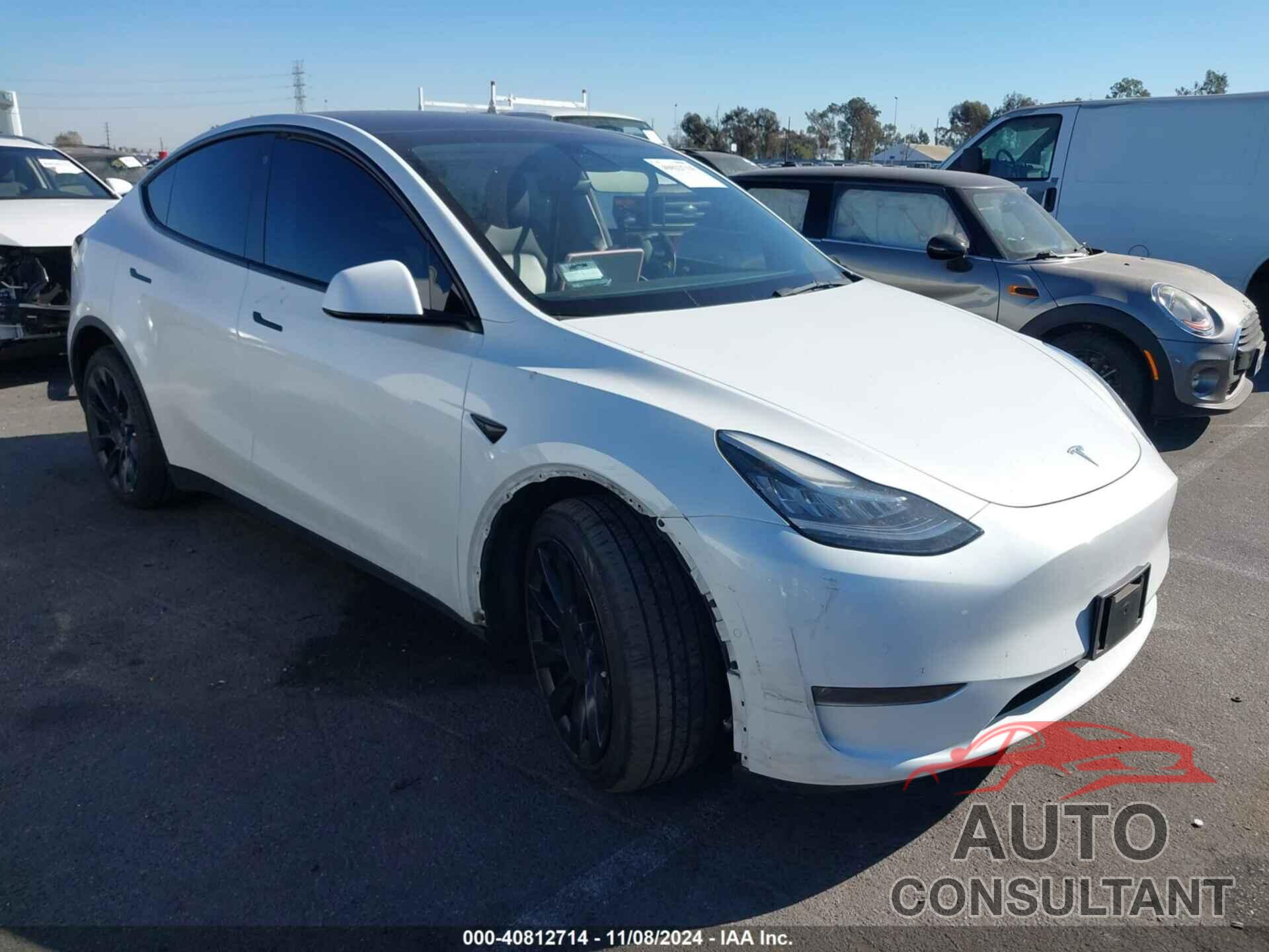 TESLA MODEL Y 2022 - 7SAYGDEE2NF387091