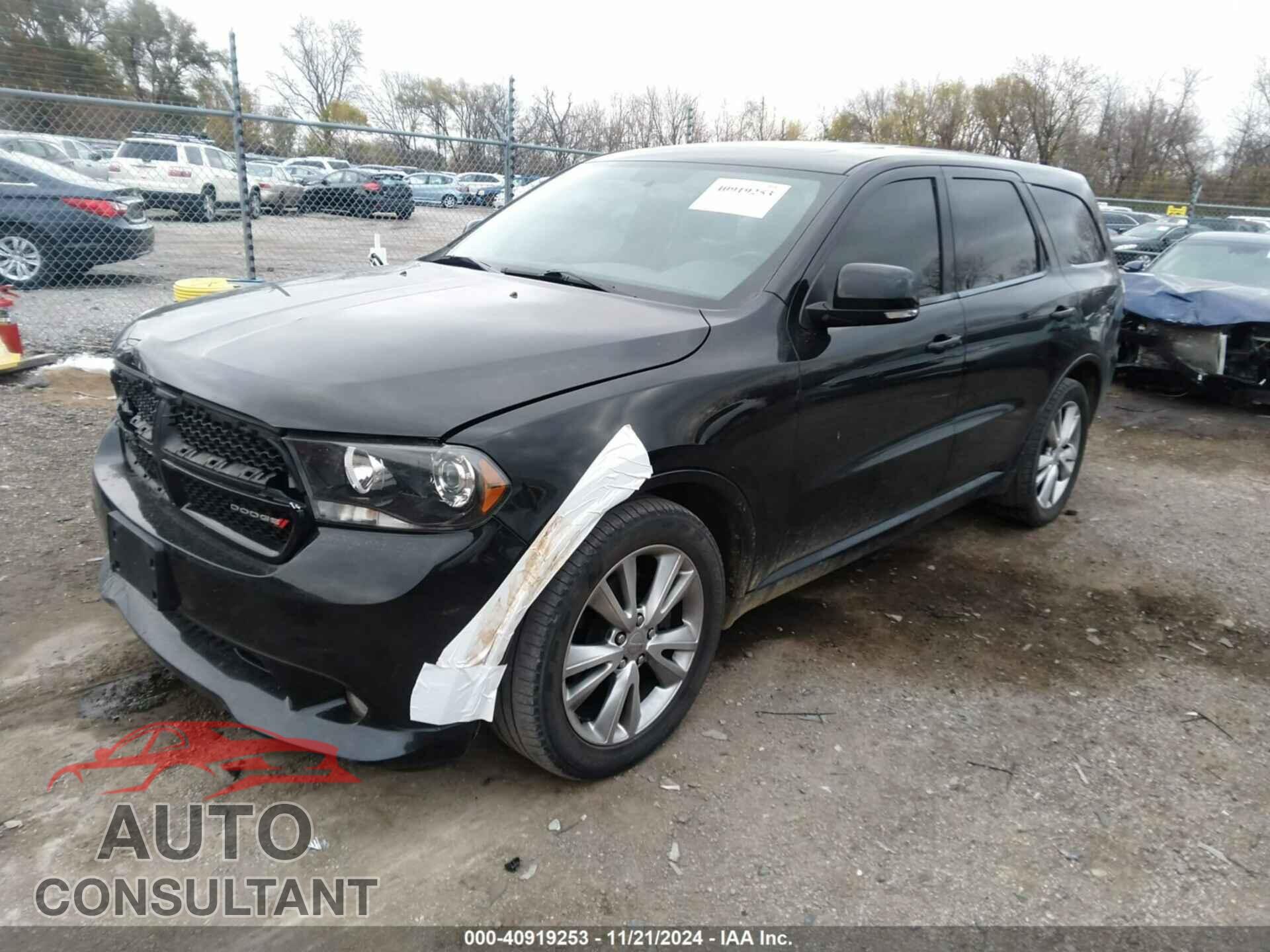 DODGE DURANGO 2012 - 1C4SDHCT3CC107032