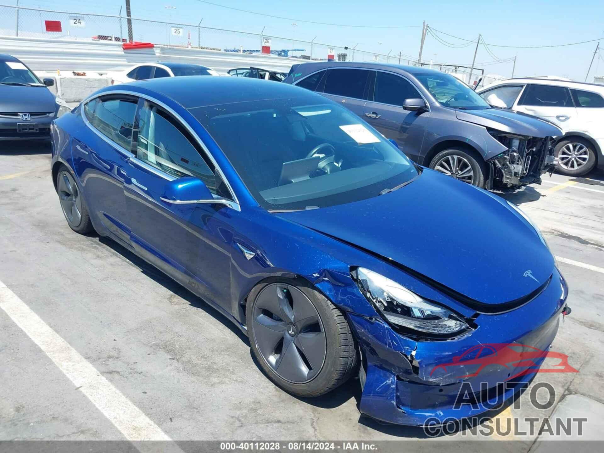 TESLA MODEL 3 2019 - 5YJ3E1EA2KF411815