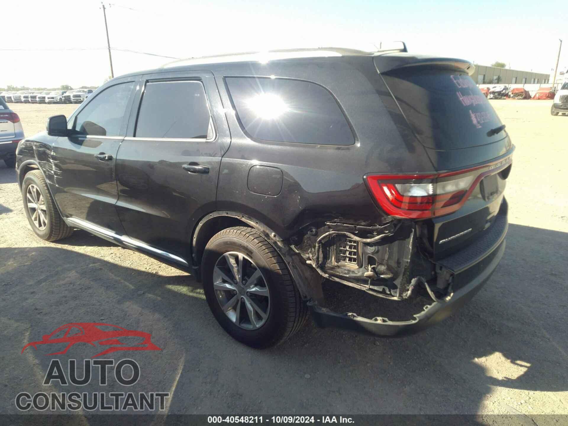 DODGE DURANGO 2016 - 1C4RDHDG6GC301169