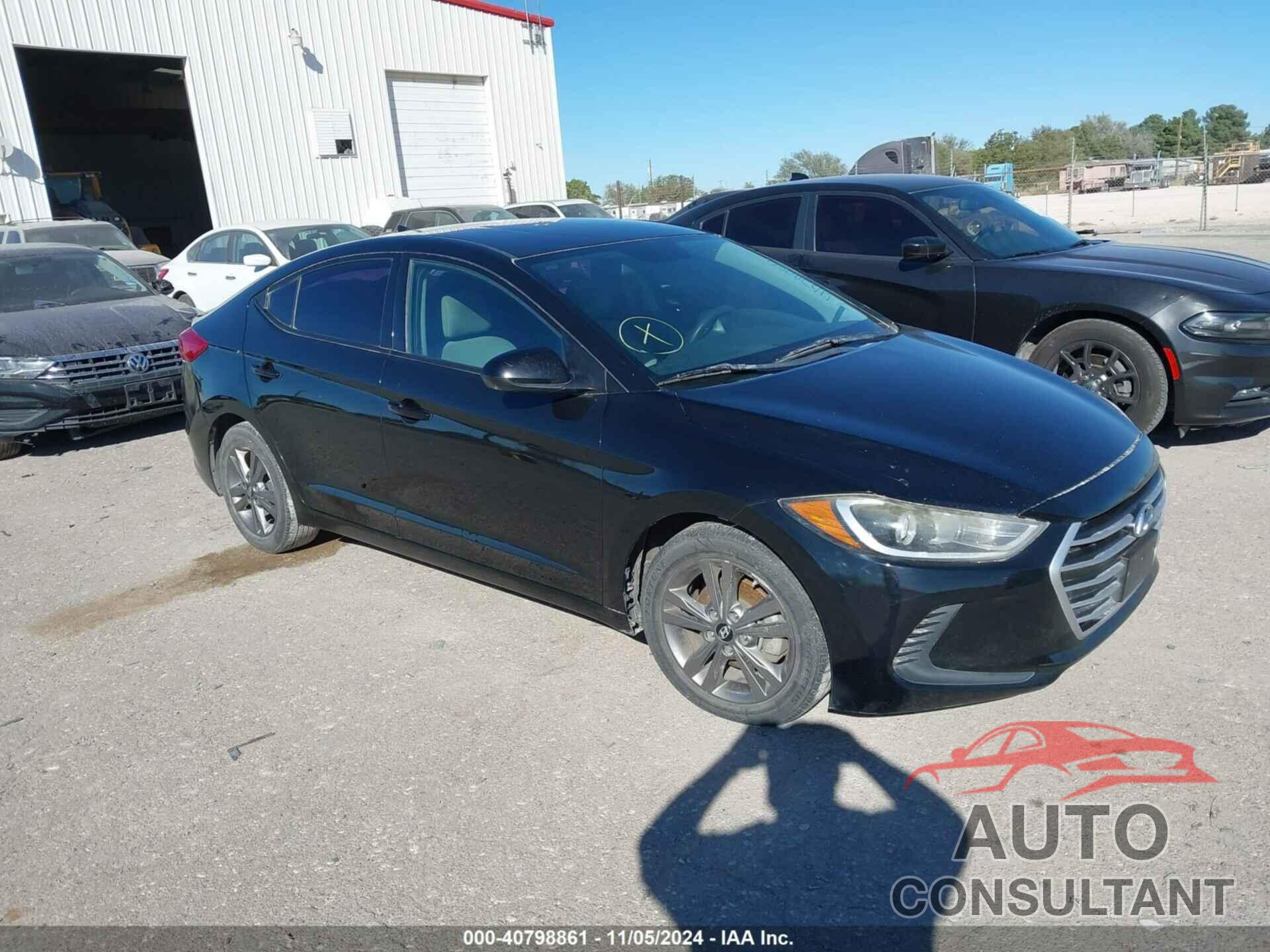 HYUNDAI ELANTRA 2017 - 5NPD84LF3HH061035