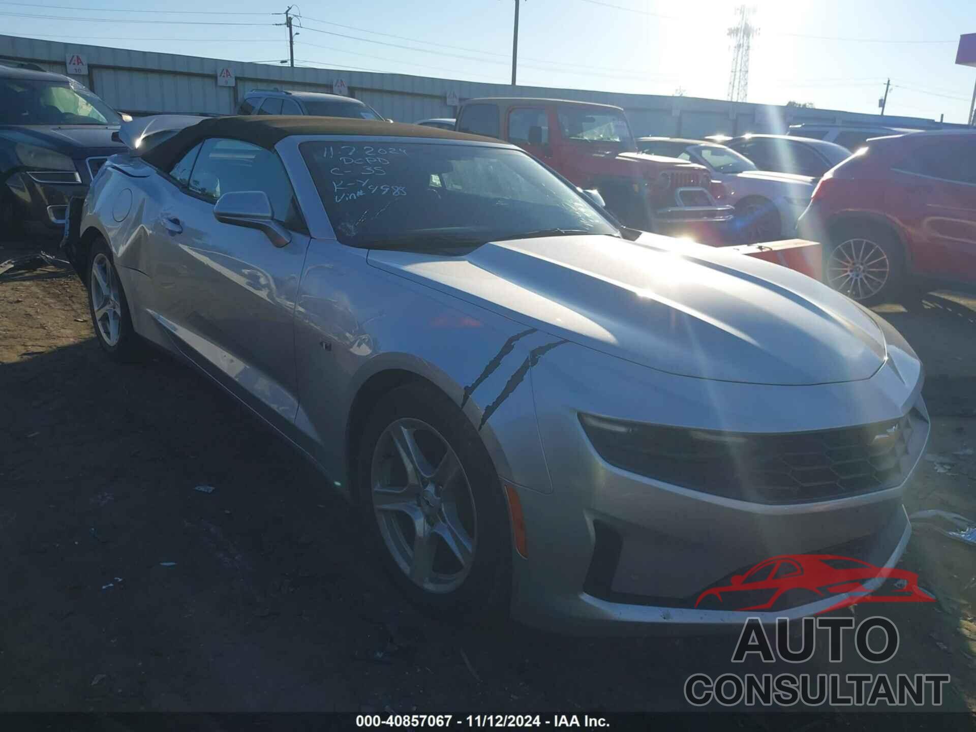 CHEVROLET CAMARO 2019 - 1G1FB3DS7K0124988