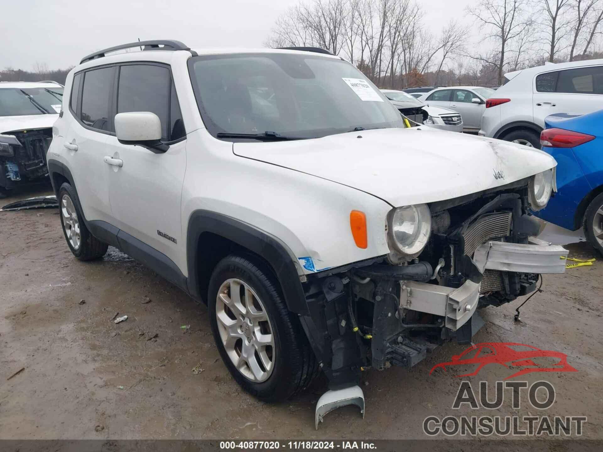 JEEP RENEGADE 2018 - ZACCJABB8JPJ02833