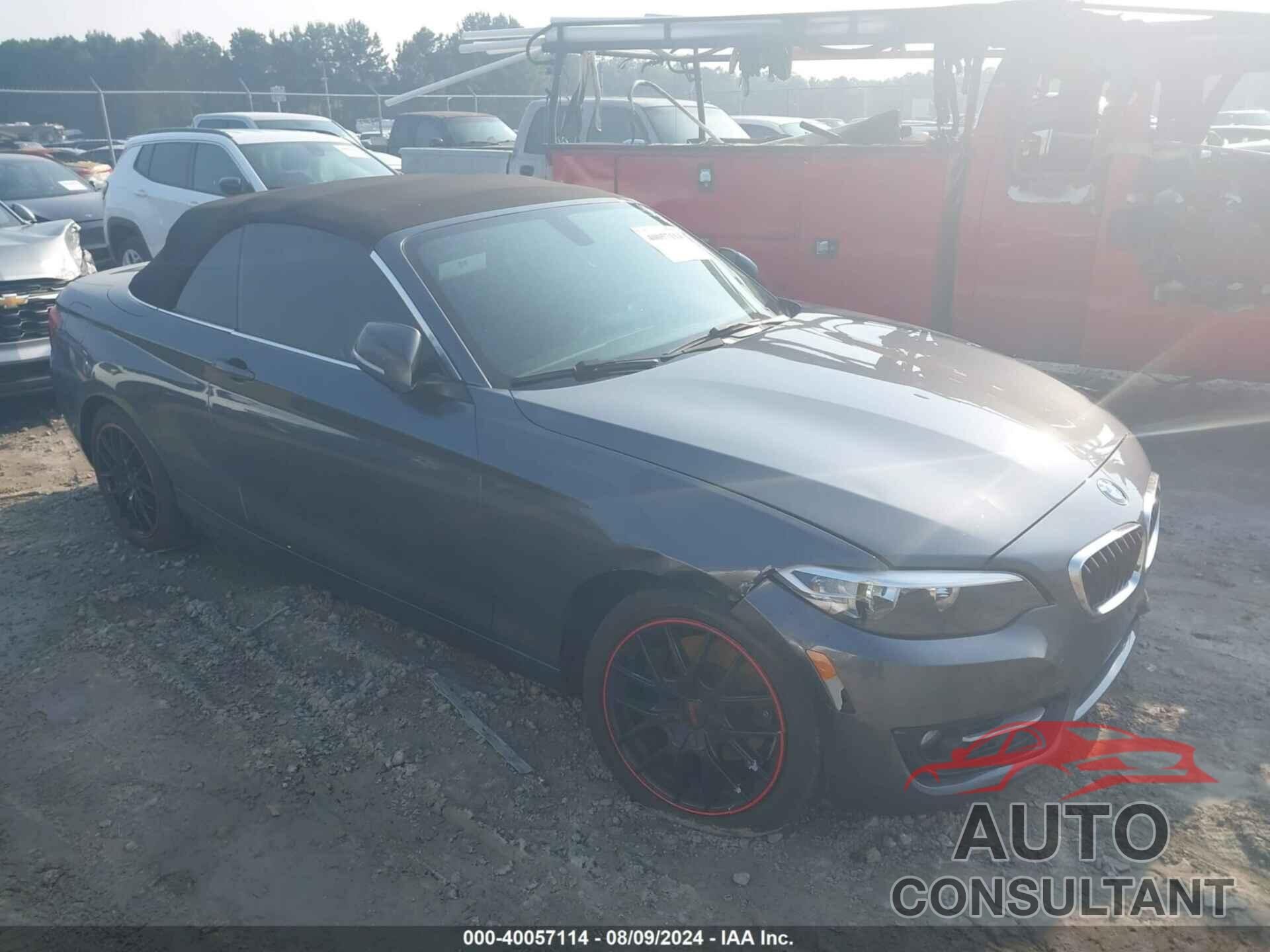 BMW 228I 2016 - WBA1K9C57GV321814