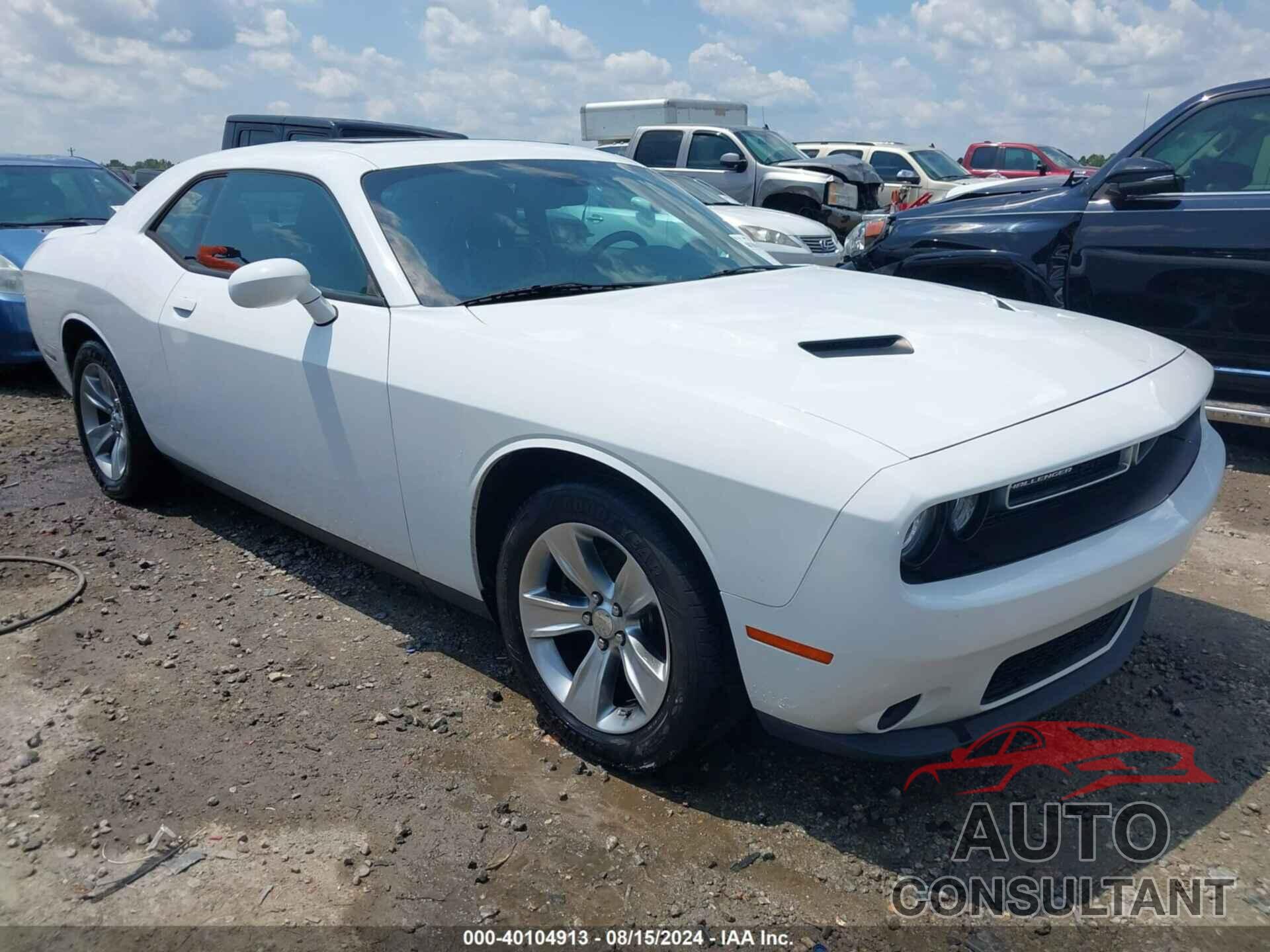 DODGE CHALLENGER 2016 - 2C3CDZAG0GH338493