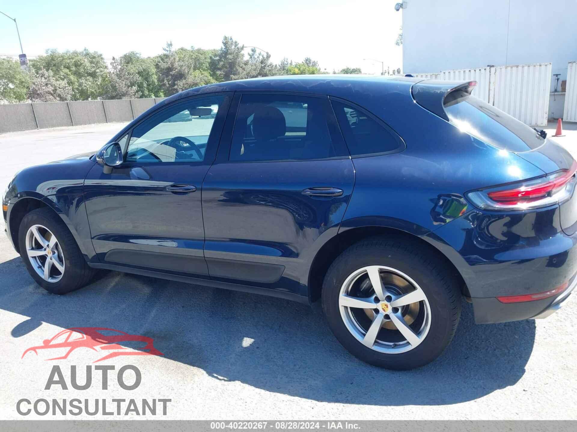 PORSCHE MACAN 2021 - WP1AA2A54MLB07787