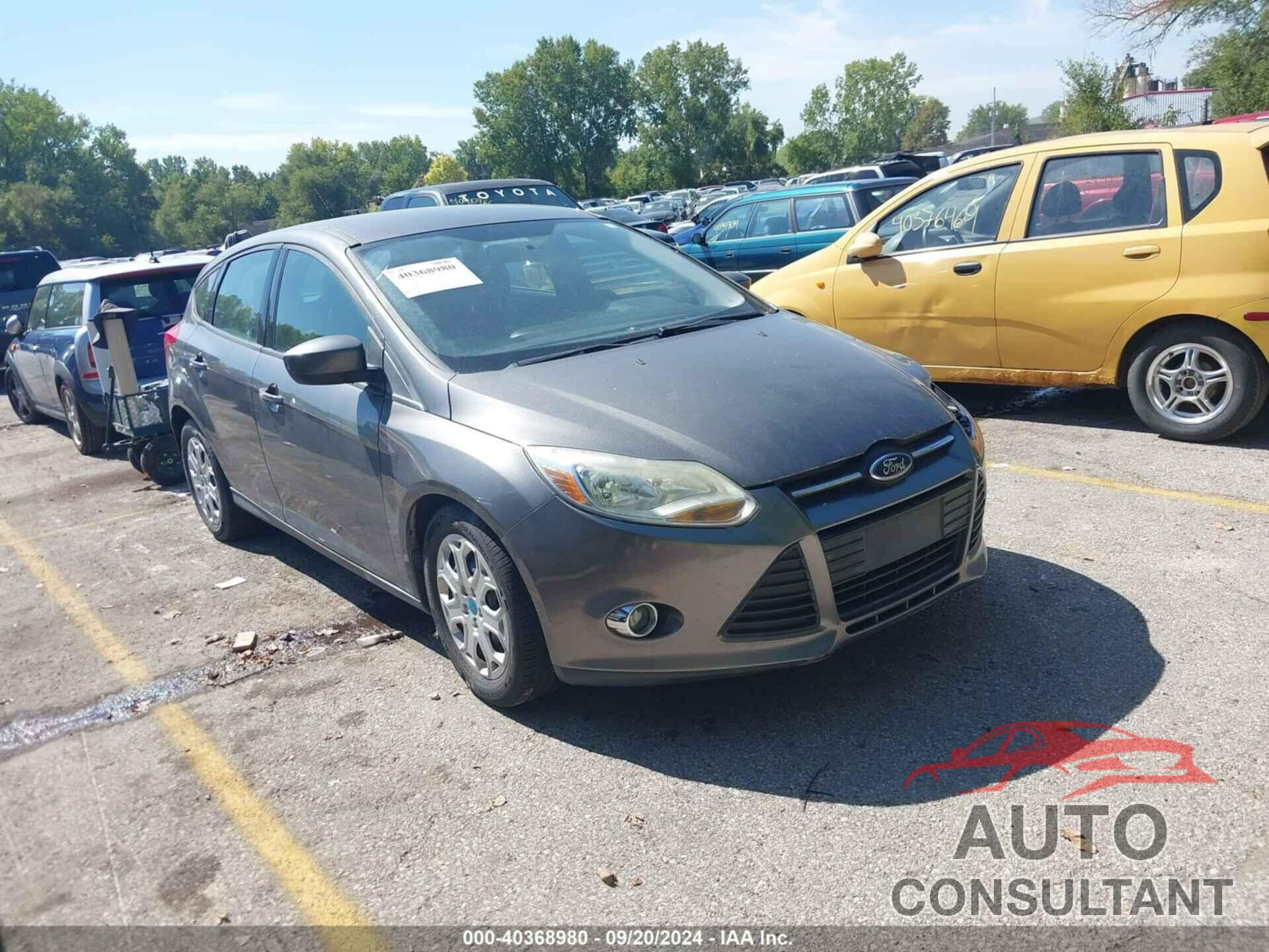 FORD FOCUS 2012 - 1FAHP3K26CL332175