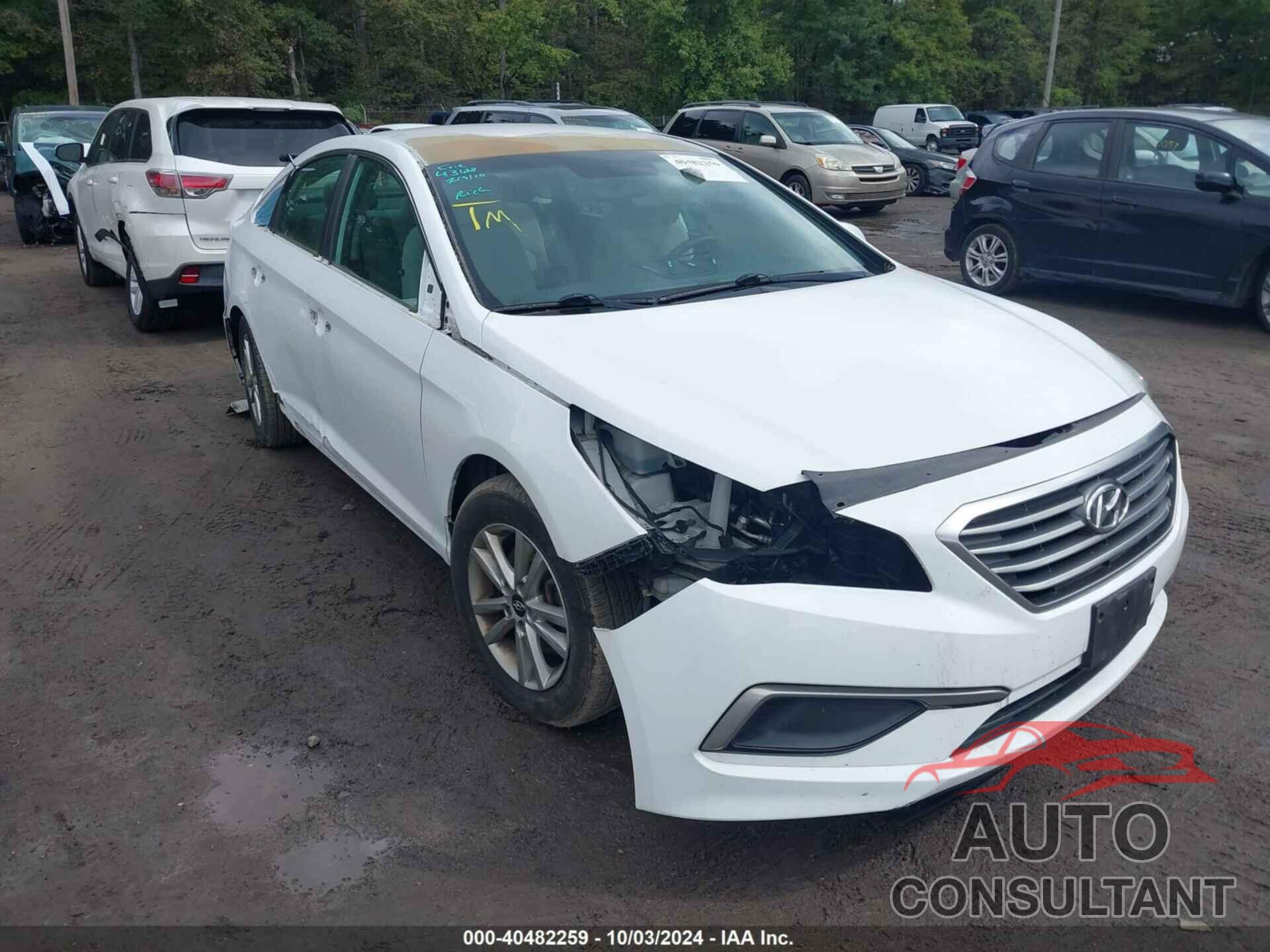 HYUNDAI SONATA 2017 - 5NPE24AF2HH504414