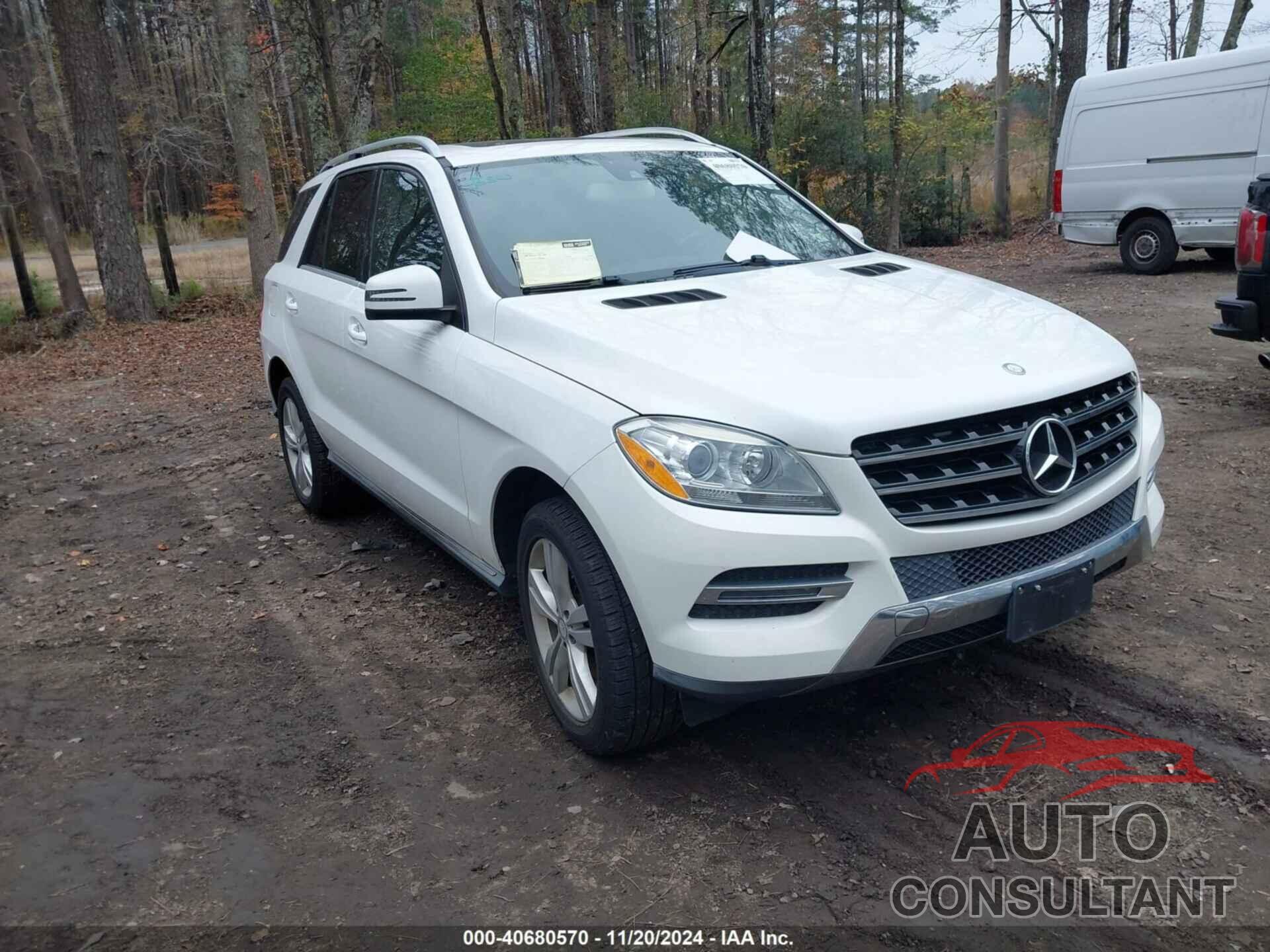 MERCEDES-BENZ ML 350 2014 - 4JGDA5HB7EA353401